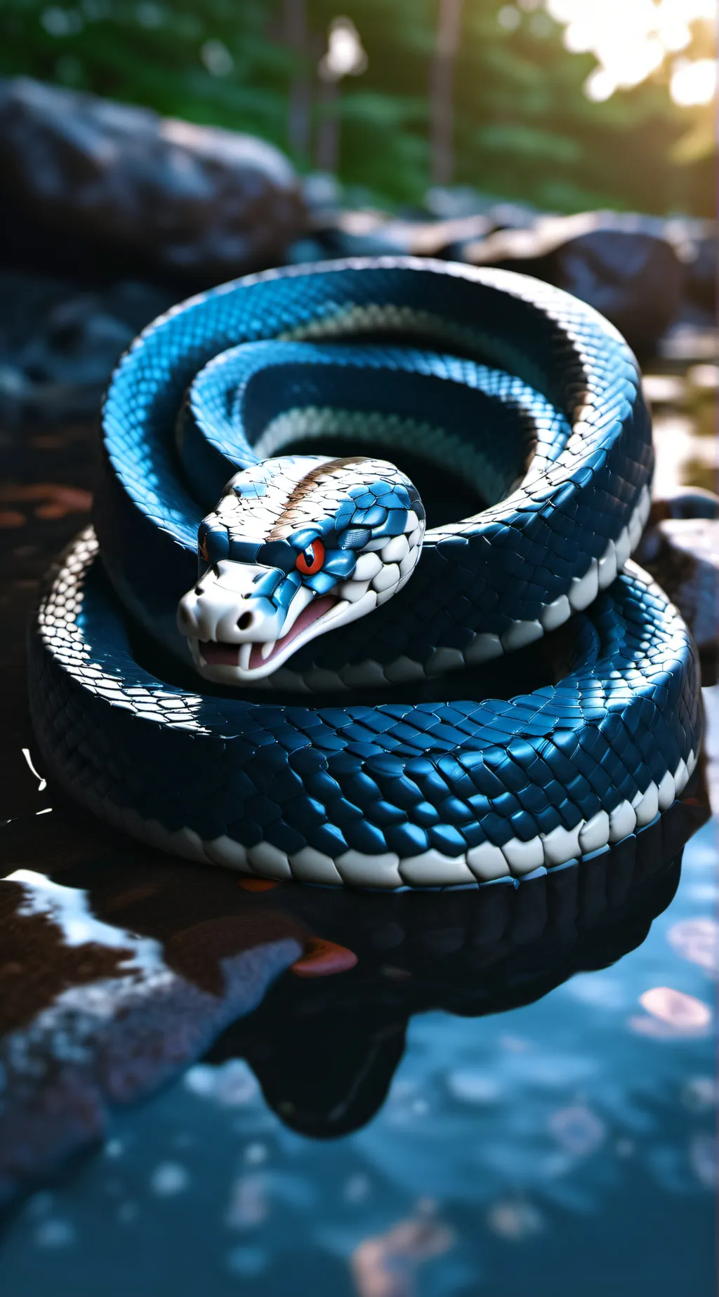 ai character: Cobra kai background