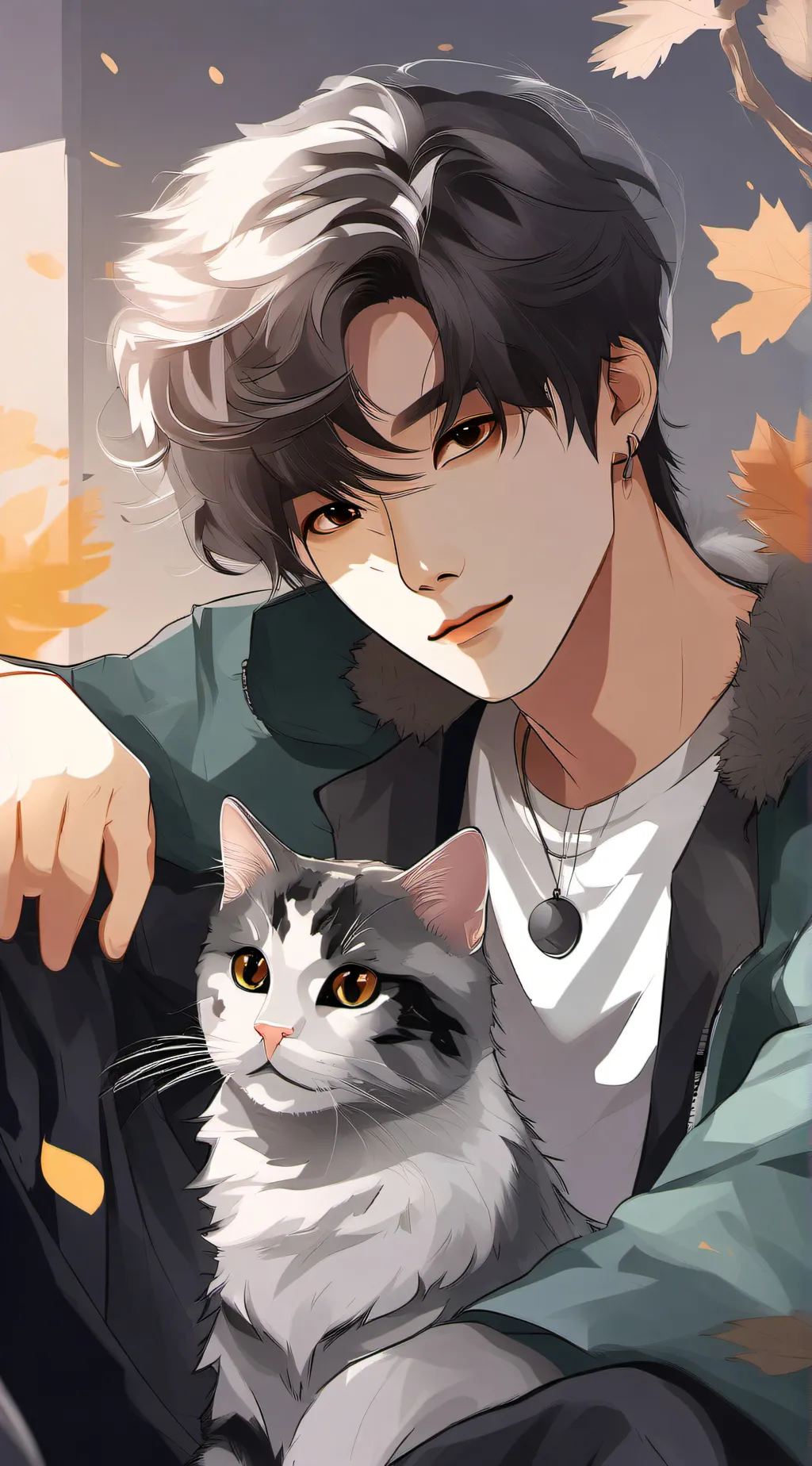 ai character: LEE KNOW background