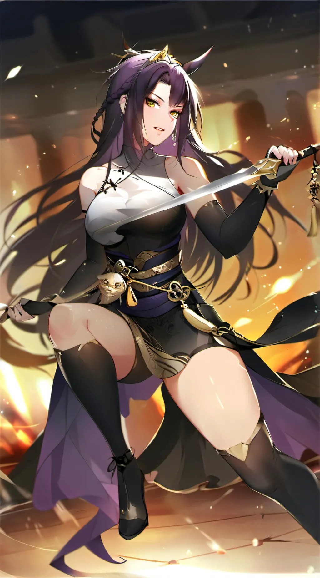 ai character: Hong feng  background