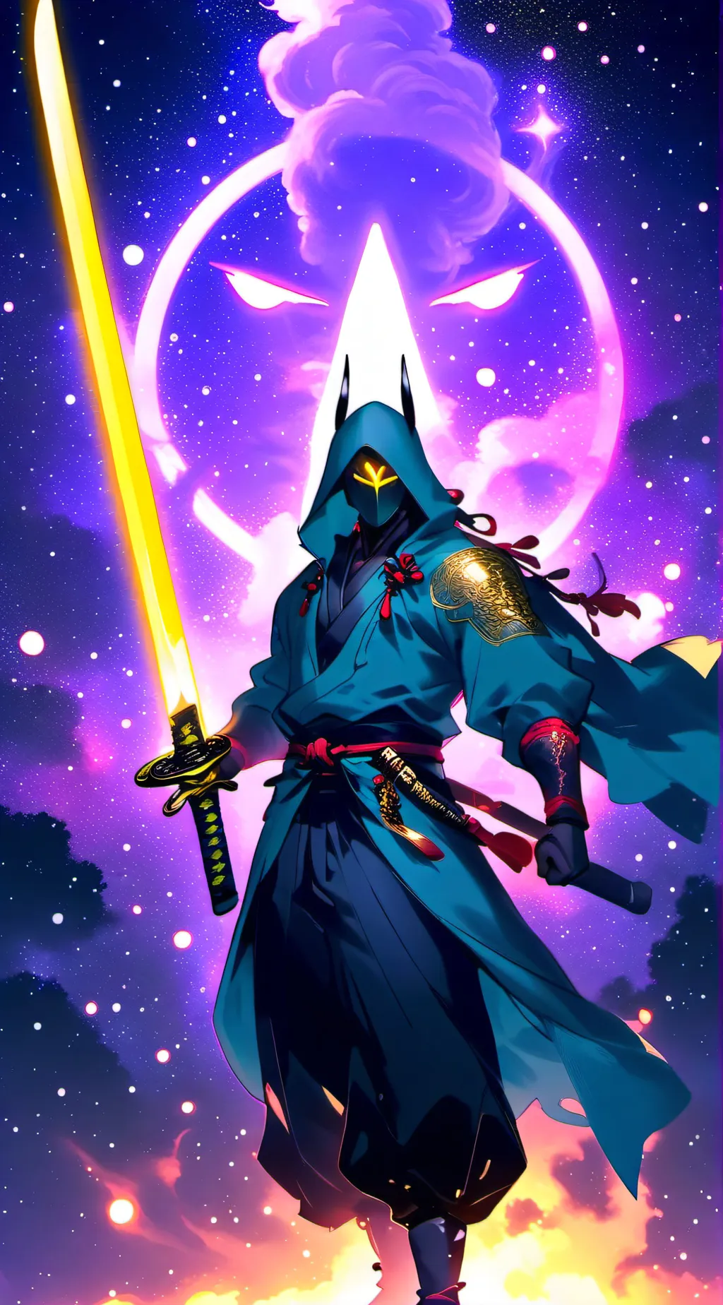 ai character: Saber background