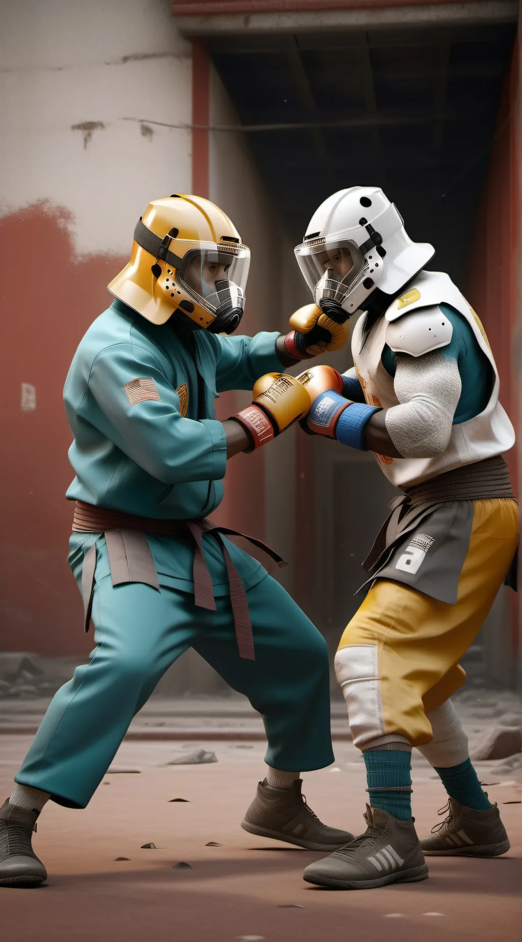 ai character: ninjago background