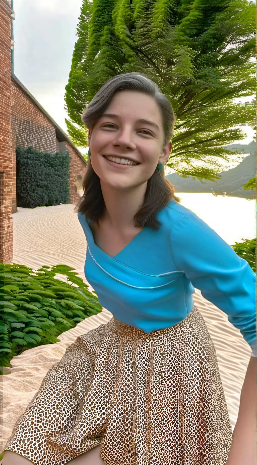 ai character: Risa Brown  background