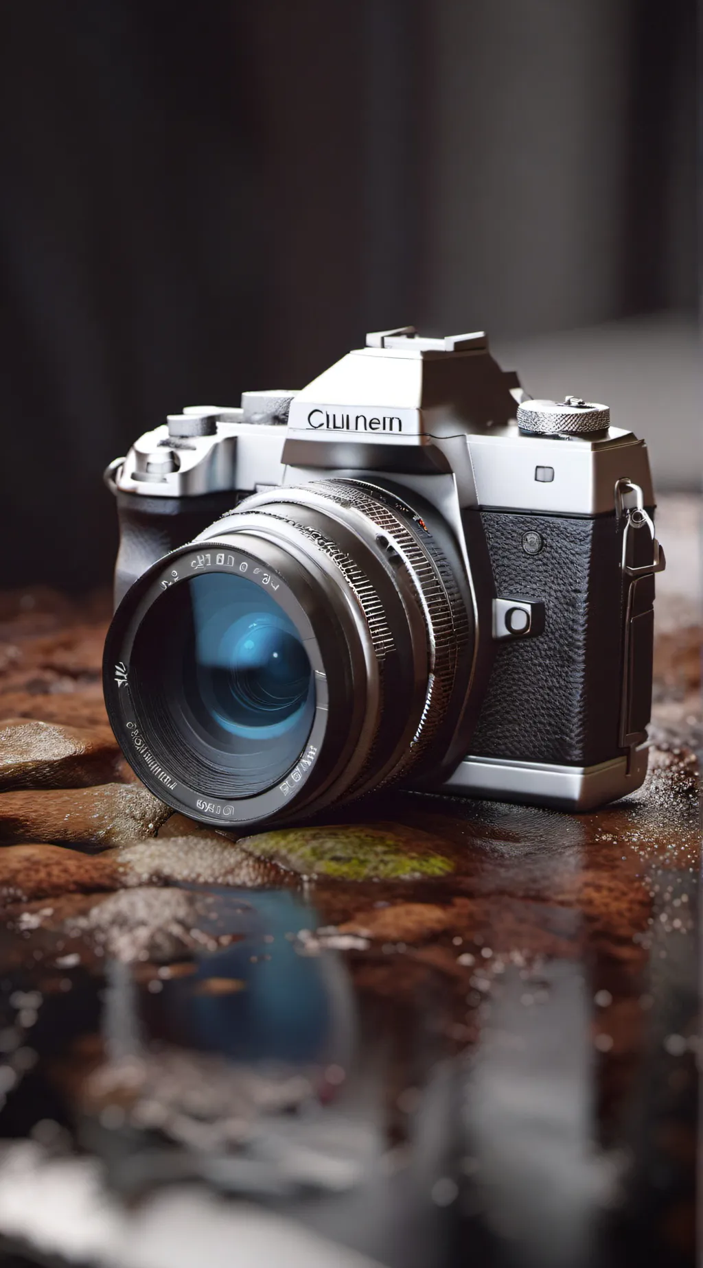 ai character: Titan cameraman background