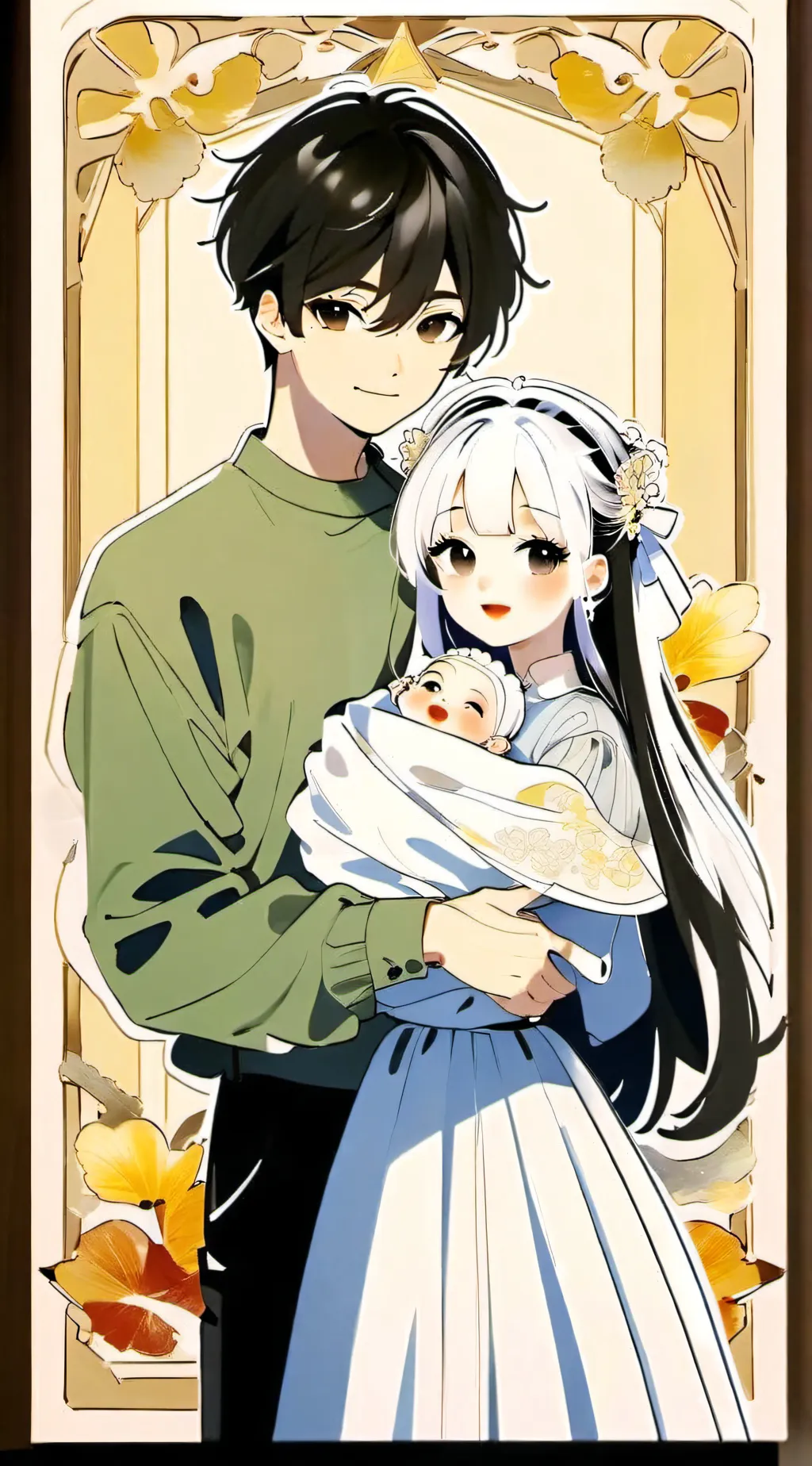 ai character: Baby  background