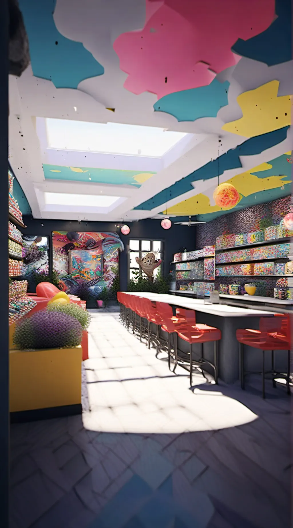 ai character: nonos! world background