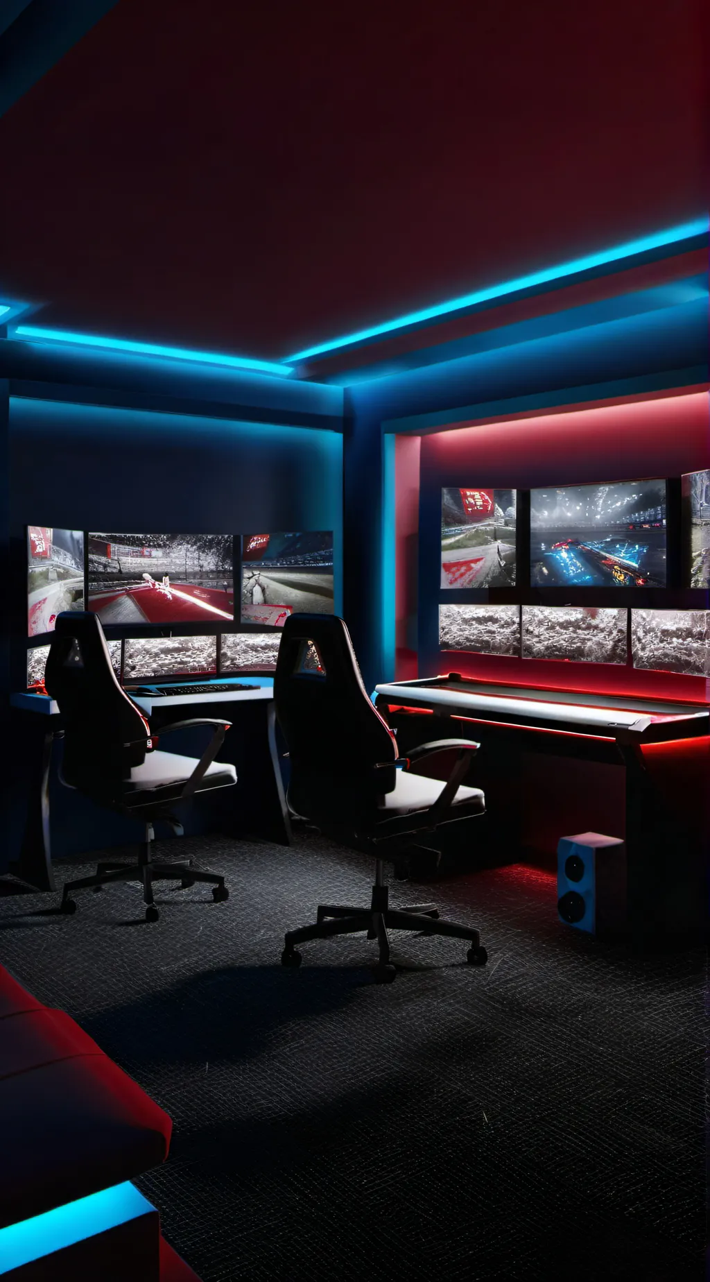 ai character: FRIEND GROUP background