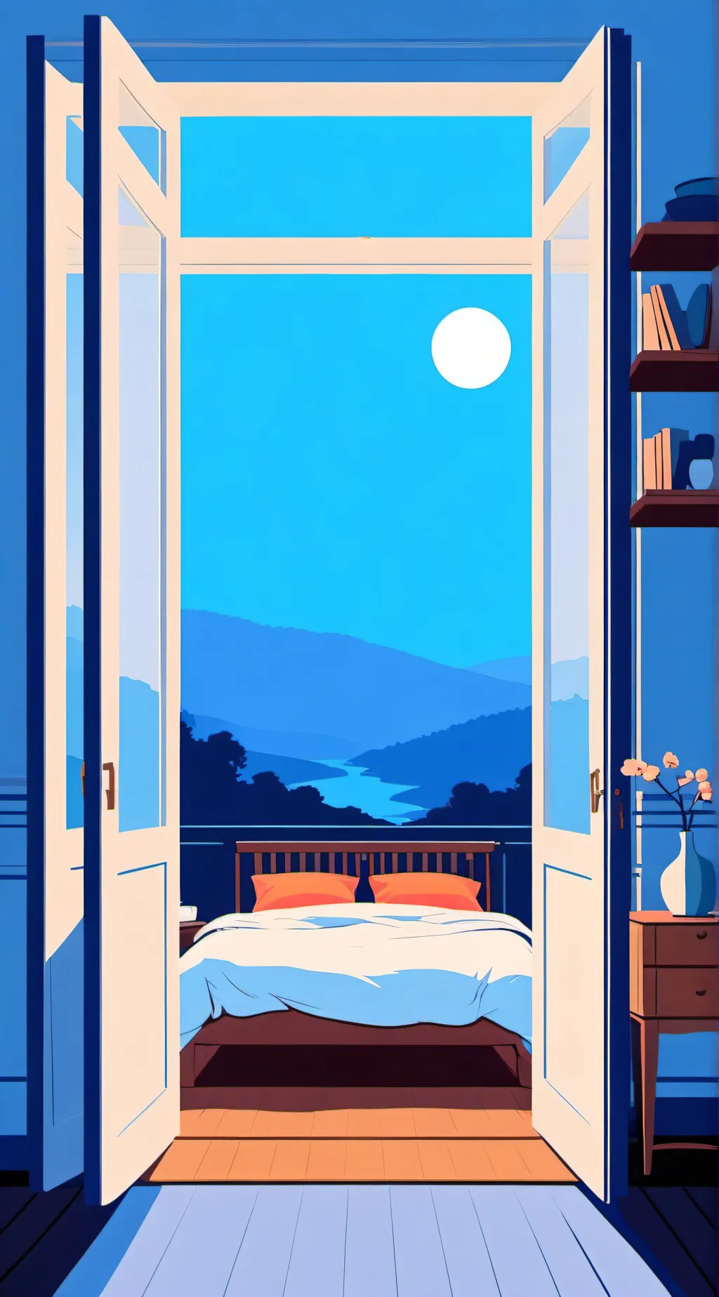 ai character: MHA worried background