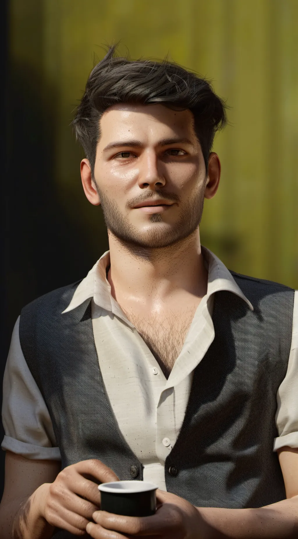 ai character: cheif Allen  background