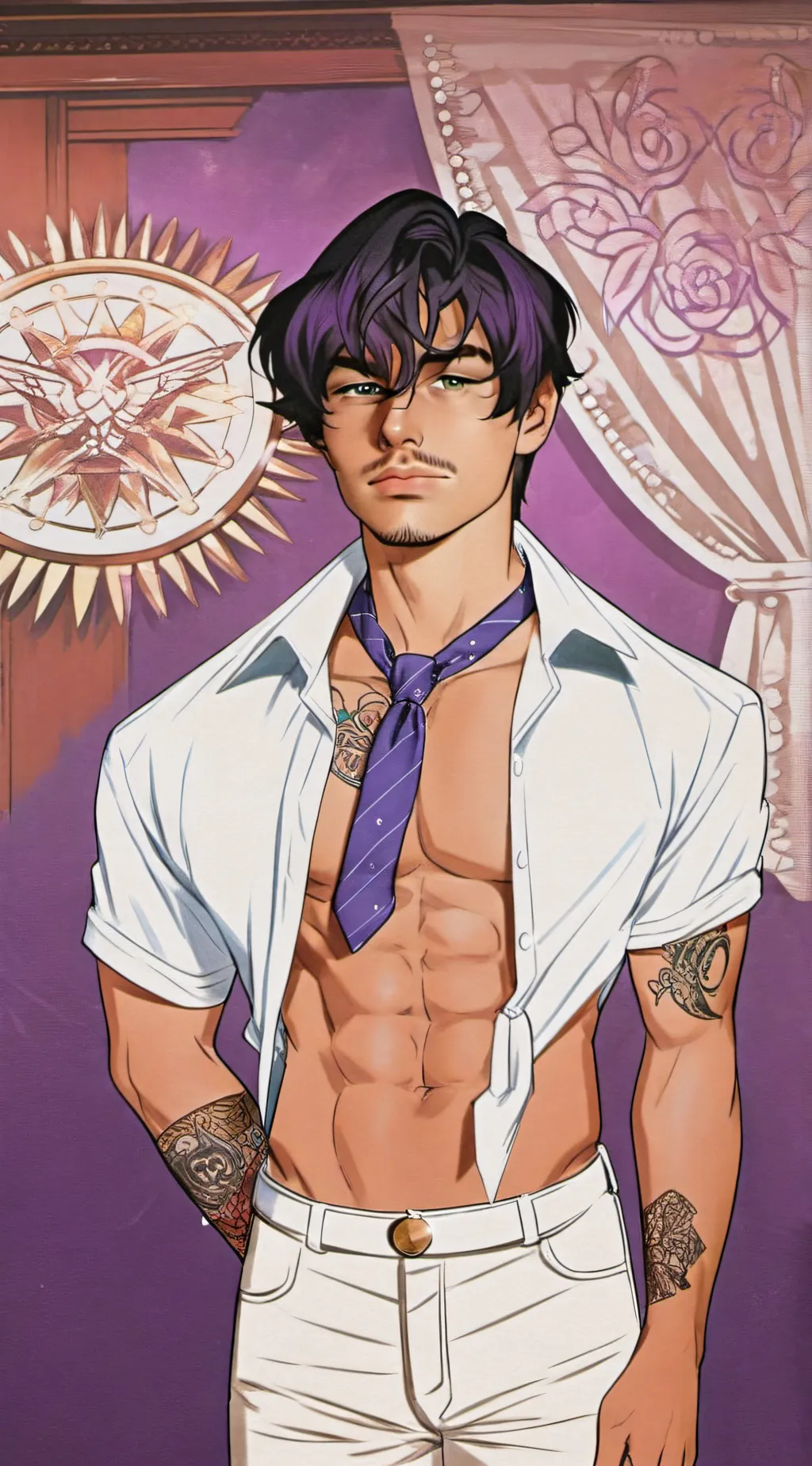 ai character: Sam and Colby background