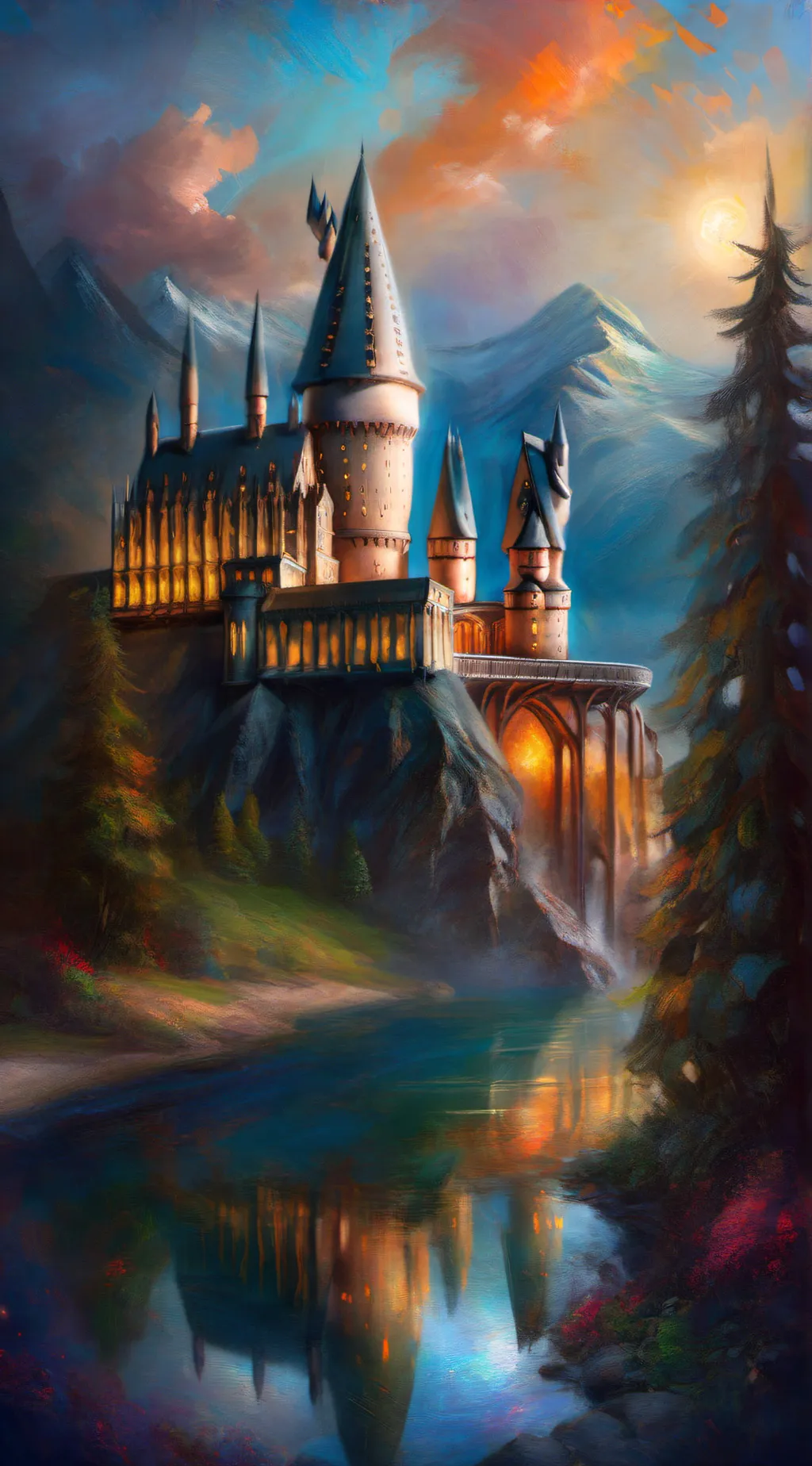 ai character: Oliver wood background