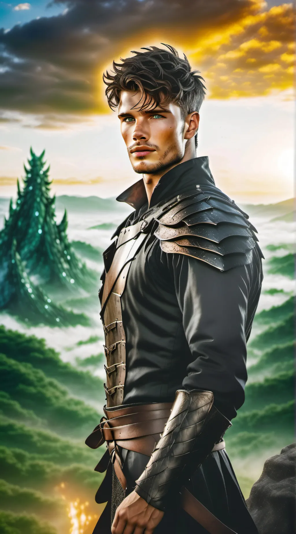 ai character: Merek Solara background