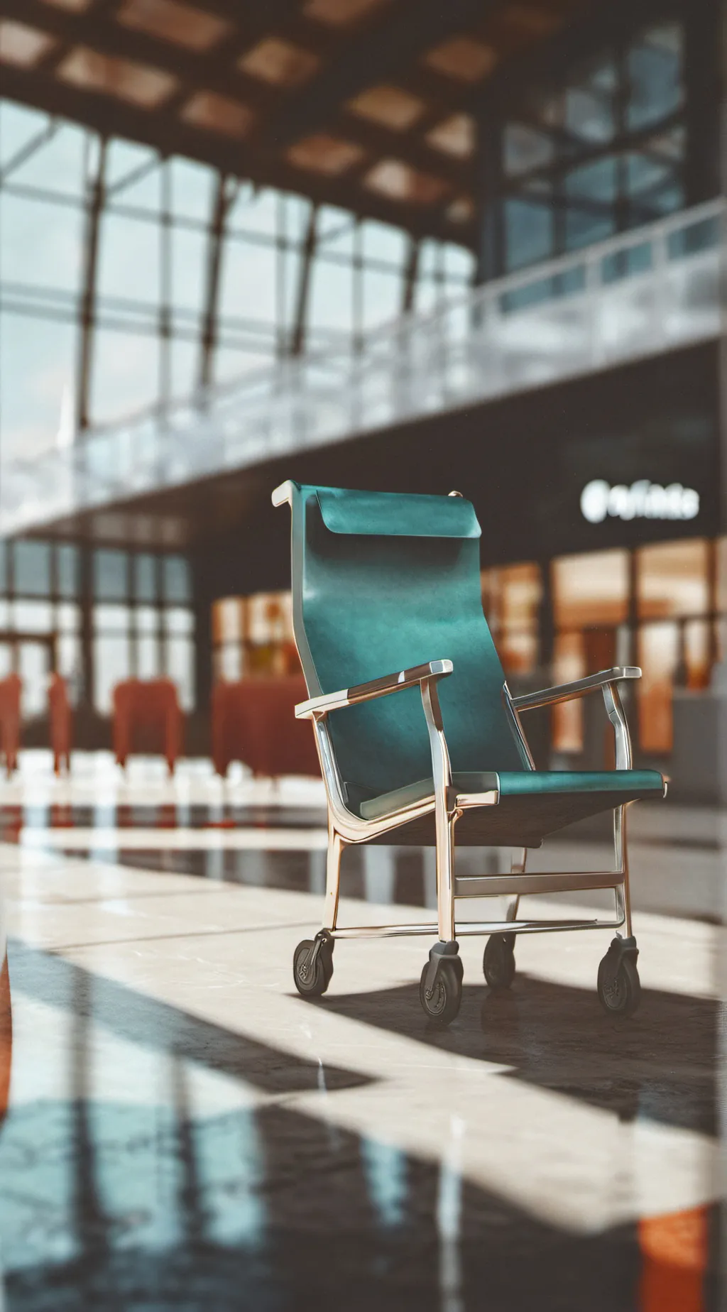 ai character: Airport scevindash background