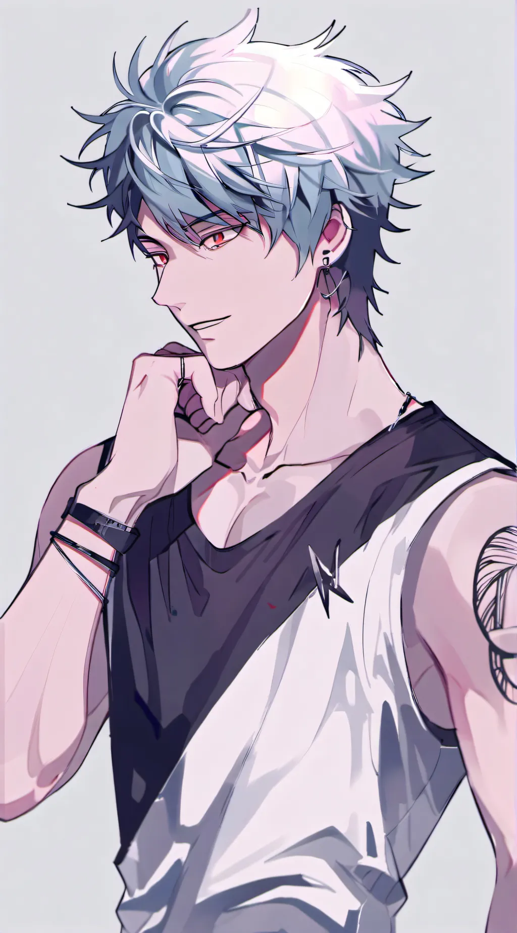 ai character: killua  background