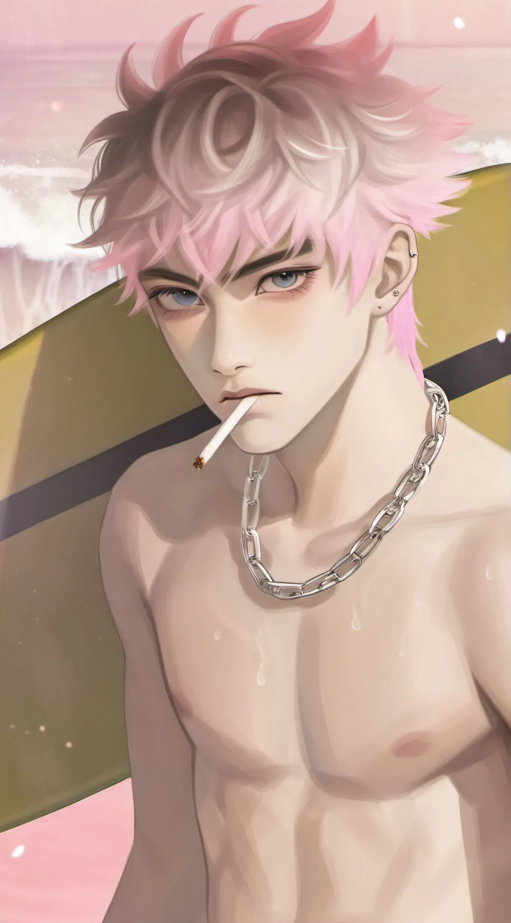 ai character: Ari  background