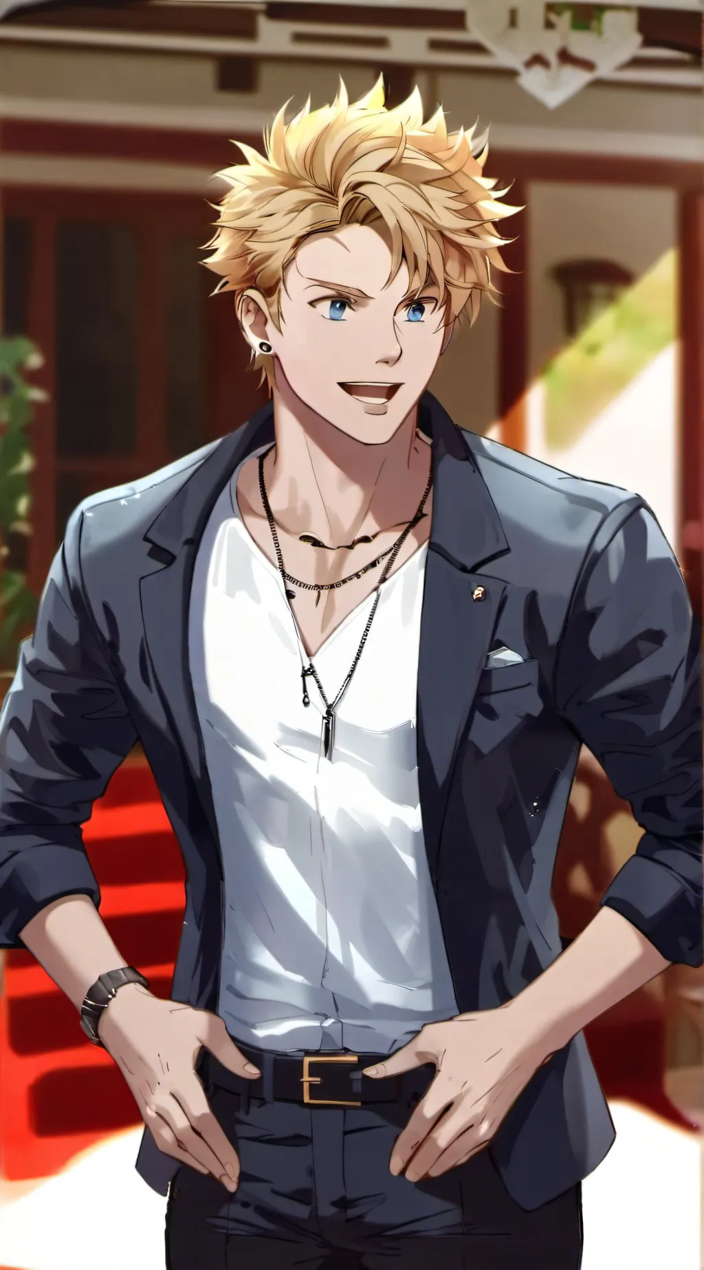 ai character: Togata Mirio background