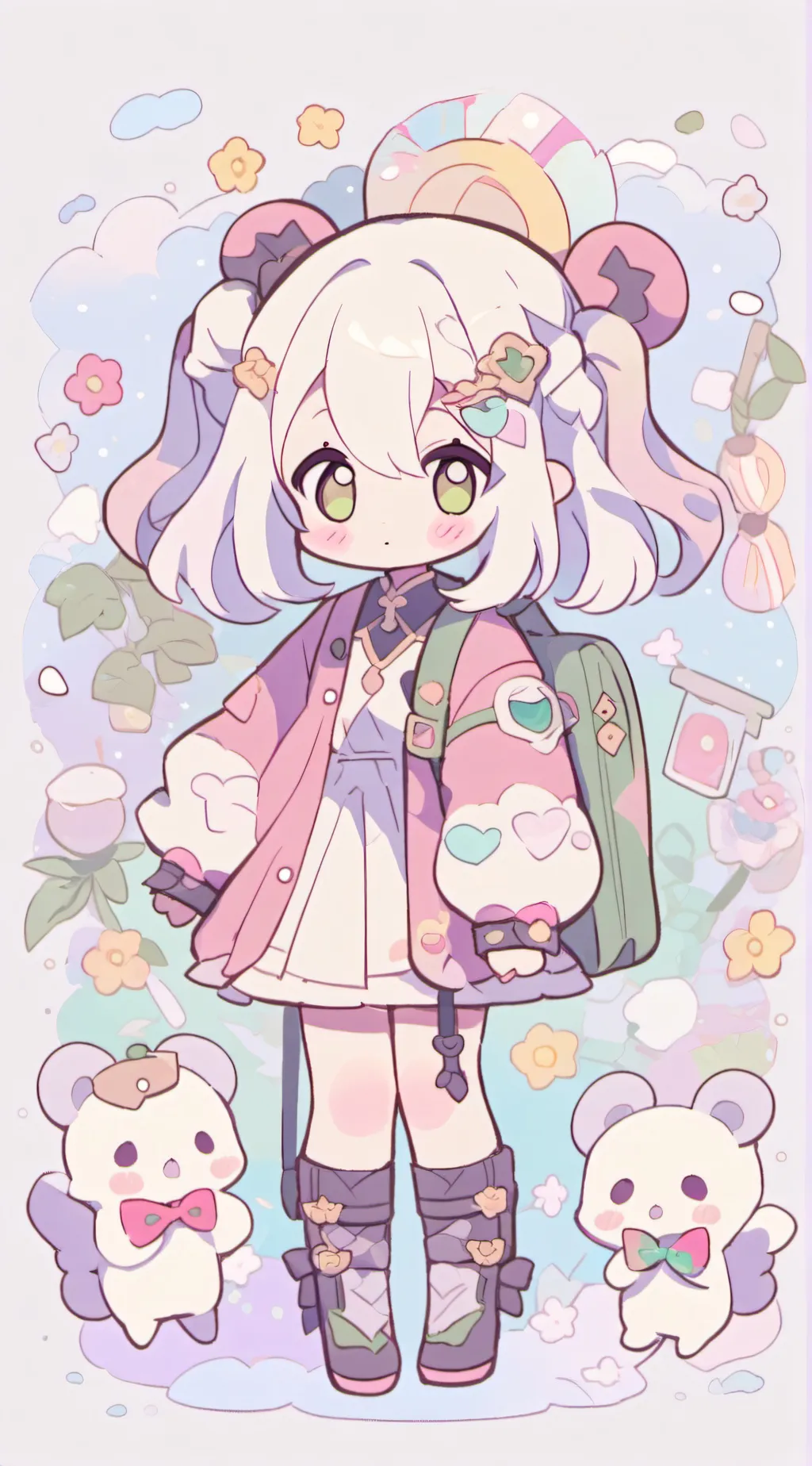 ai character: Evelyn background