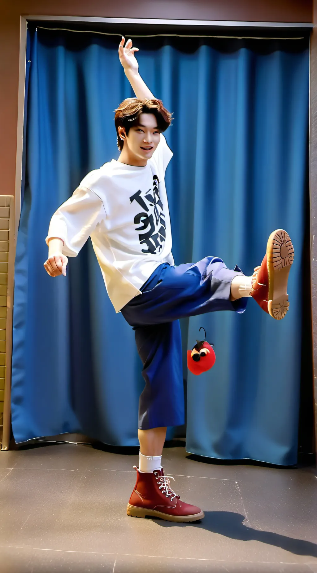 ai character: Skz stage background