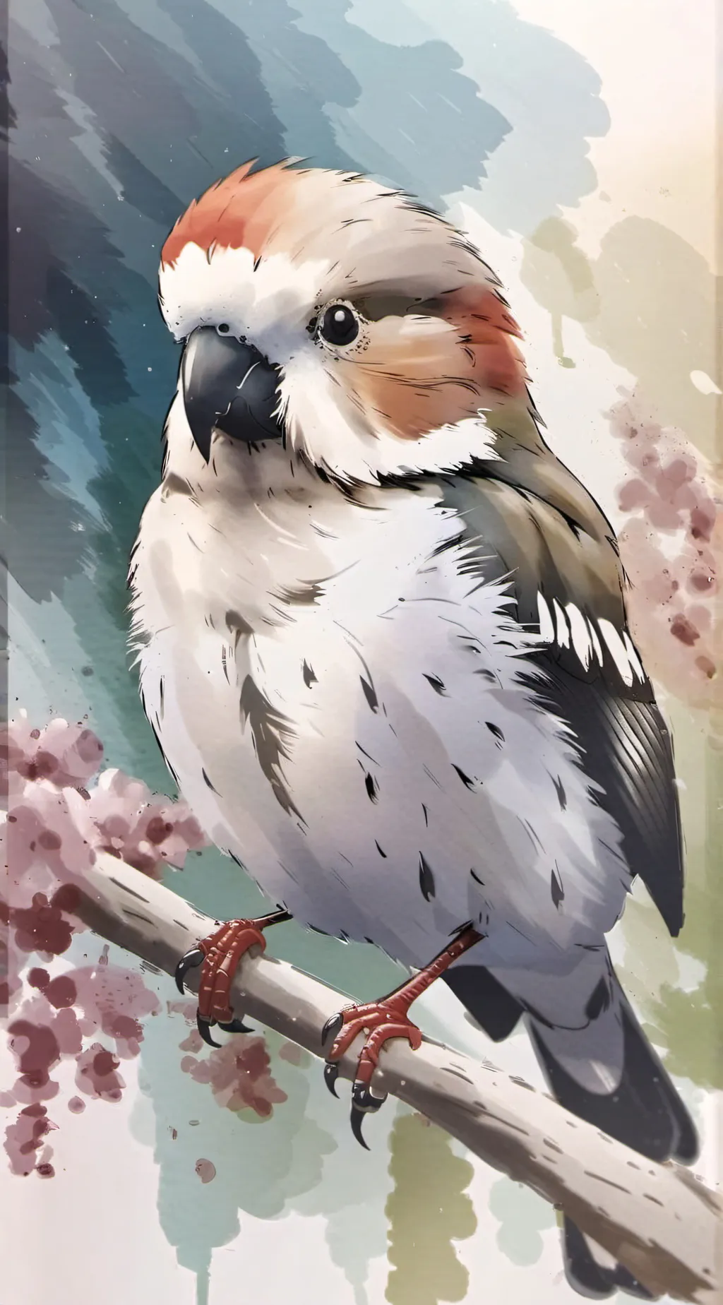 ai character: birb background