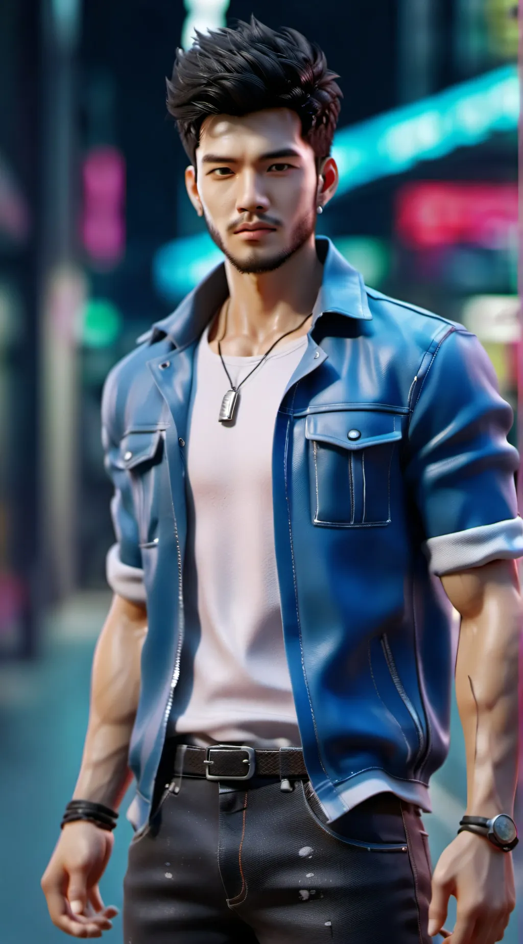 ai character: Ibrahim  background