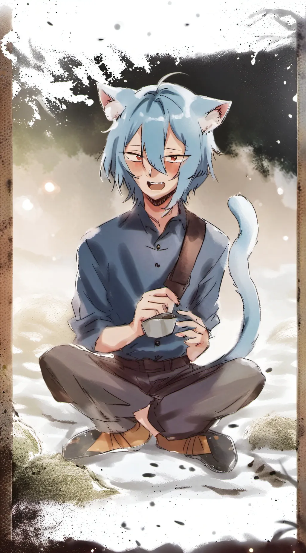 ai character: Tomura Shigaraki background