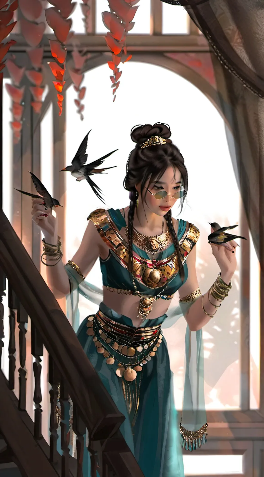 ai character: ♡~•Brooke•~♡ background