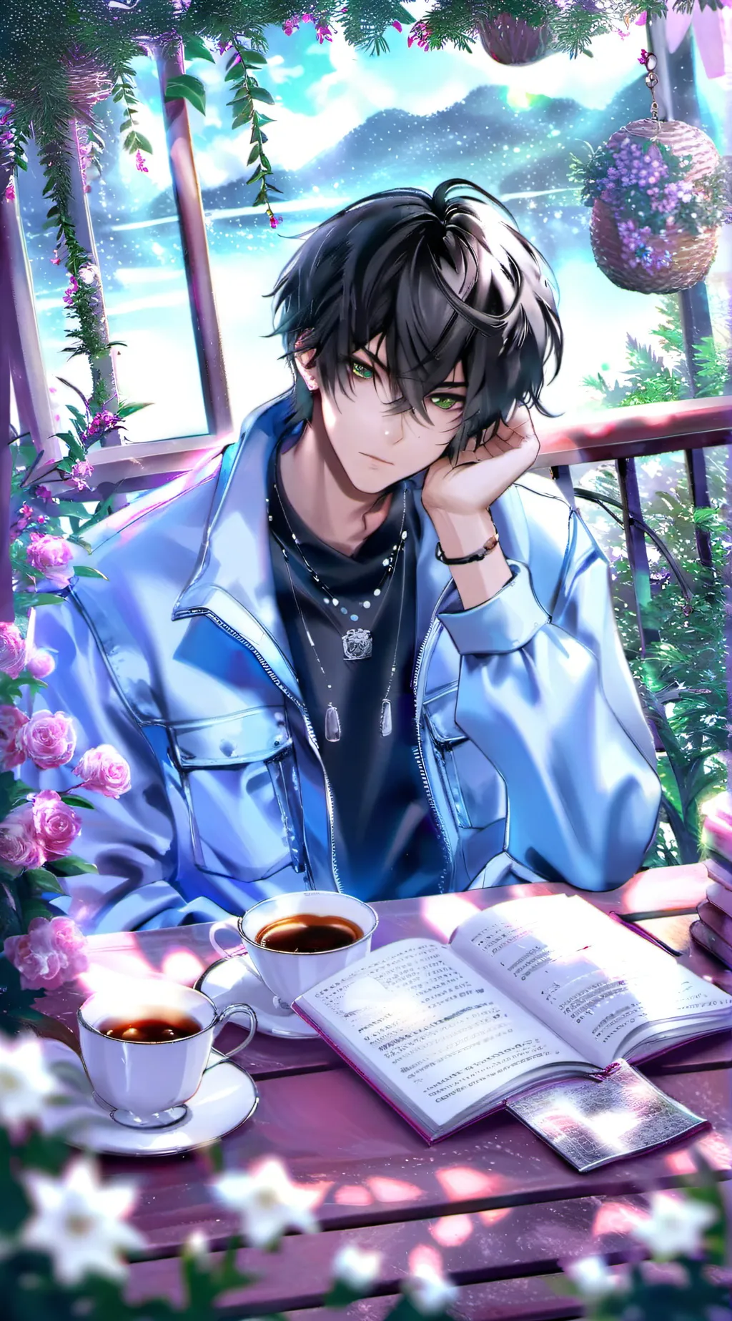 ai character: Lucas background