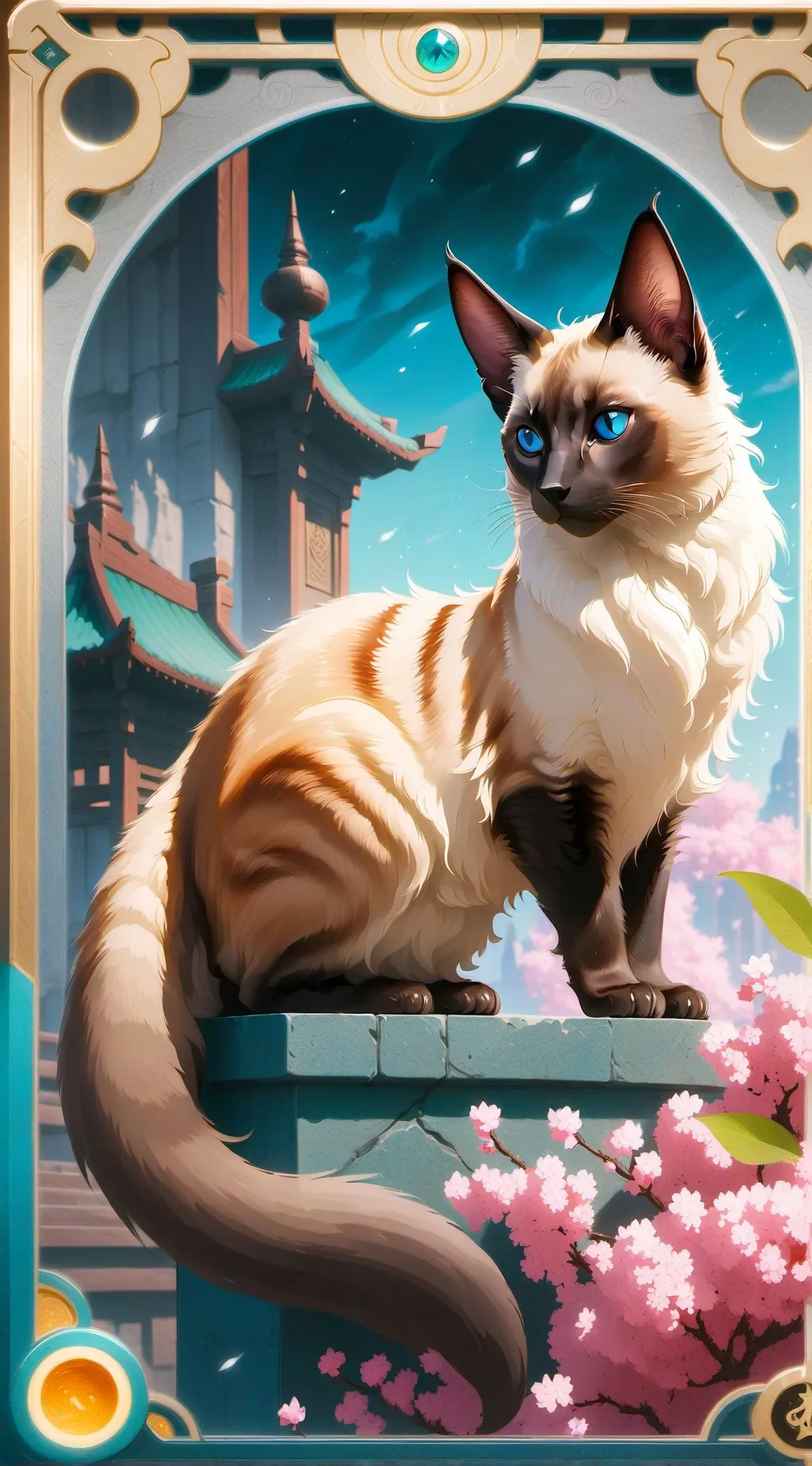 ai character: A kind Foster background