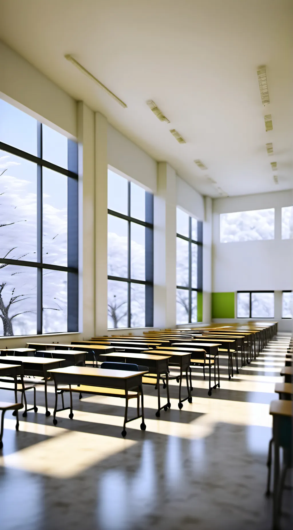 ai character: gym class background