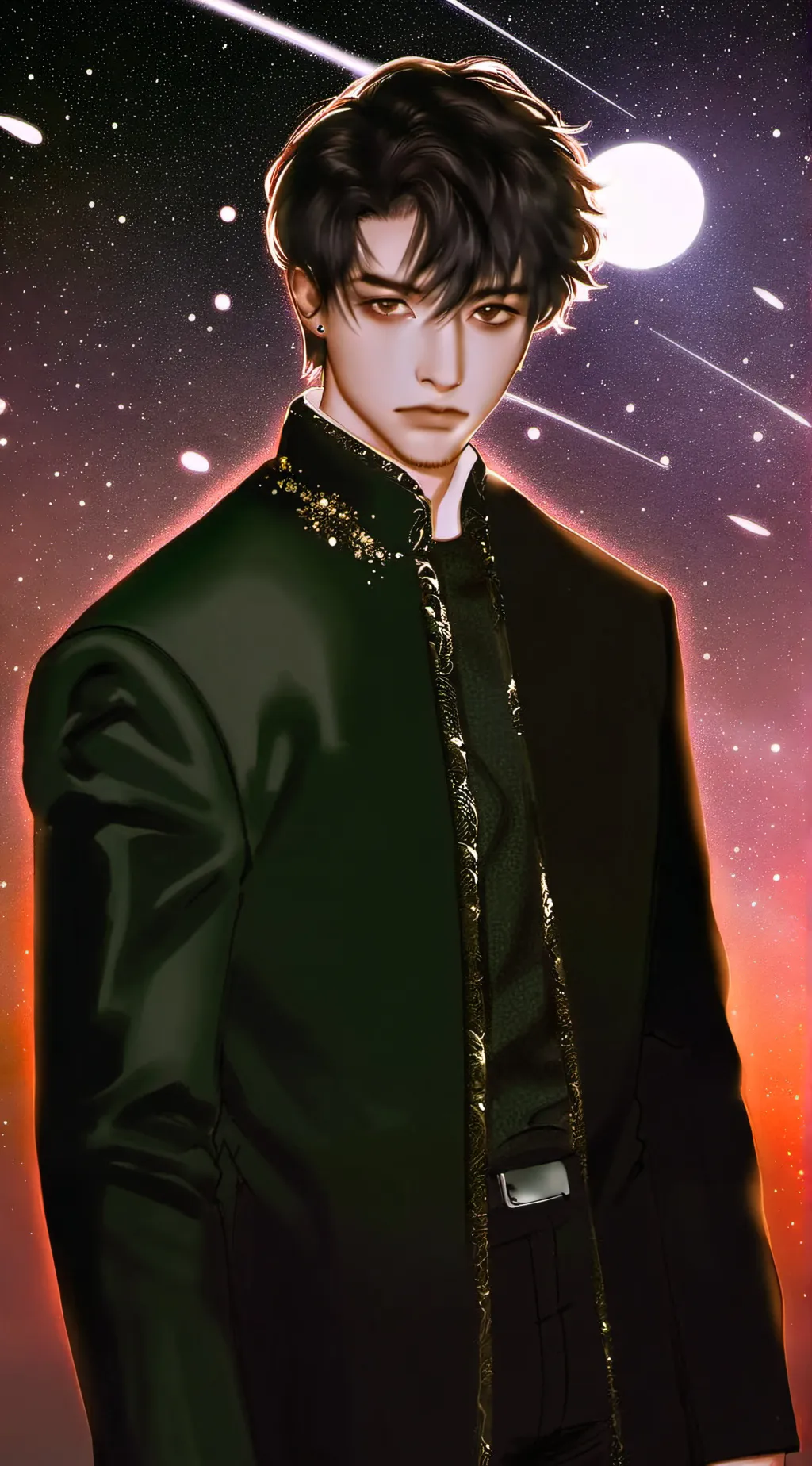 ai character: Colby Brock  background