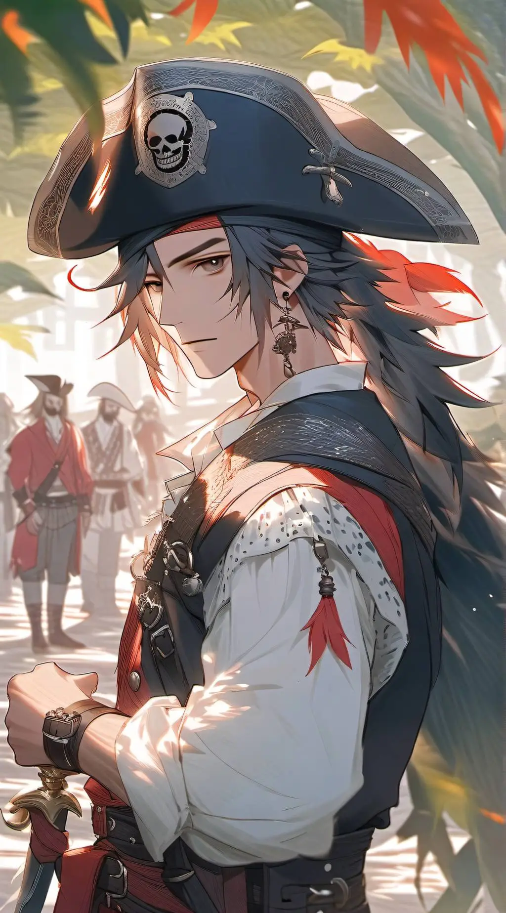 ai character: Captain Lucas background