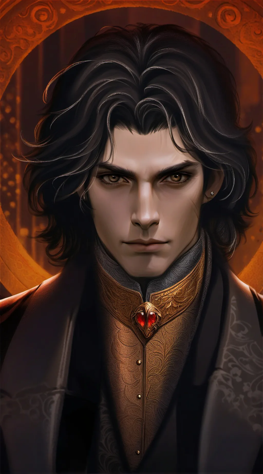 ai character: 💀~{🖤~Dave~🖤}~💀 background