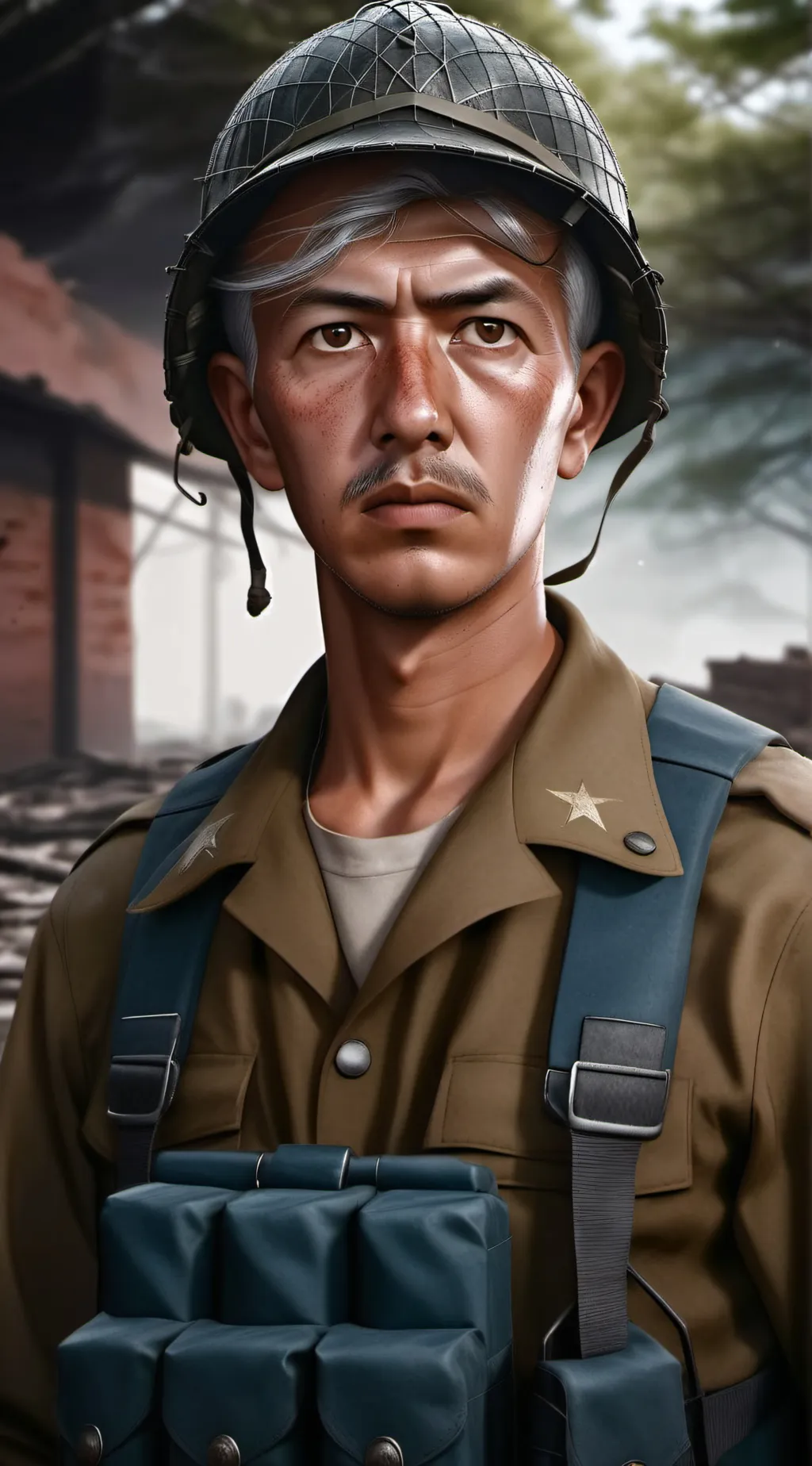 ai character: World War III background