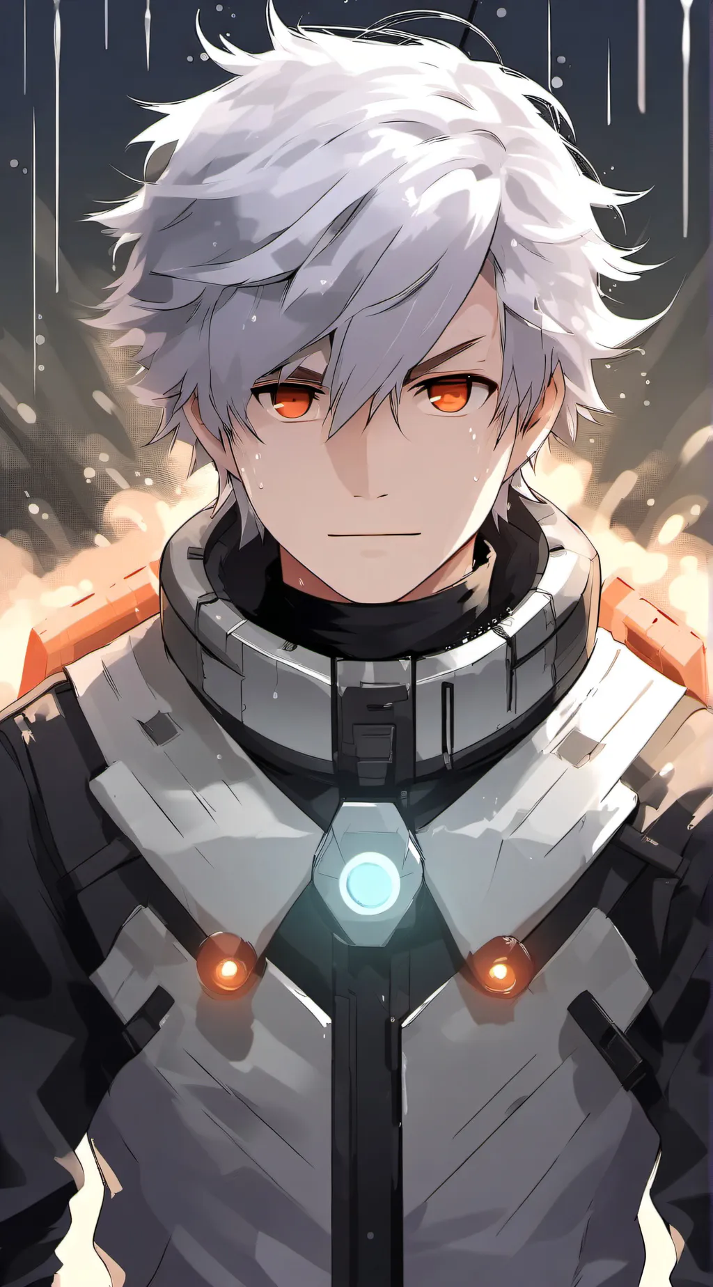 ai character: retro background