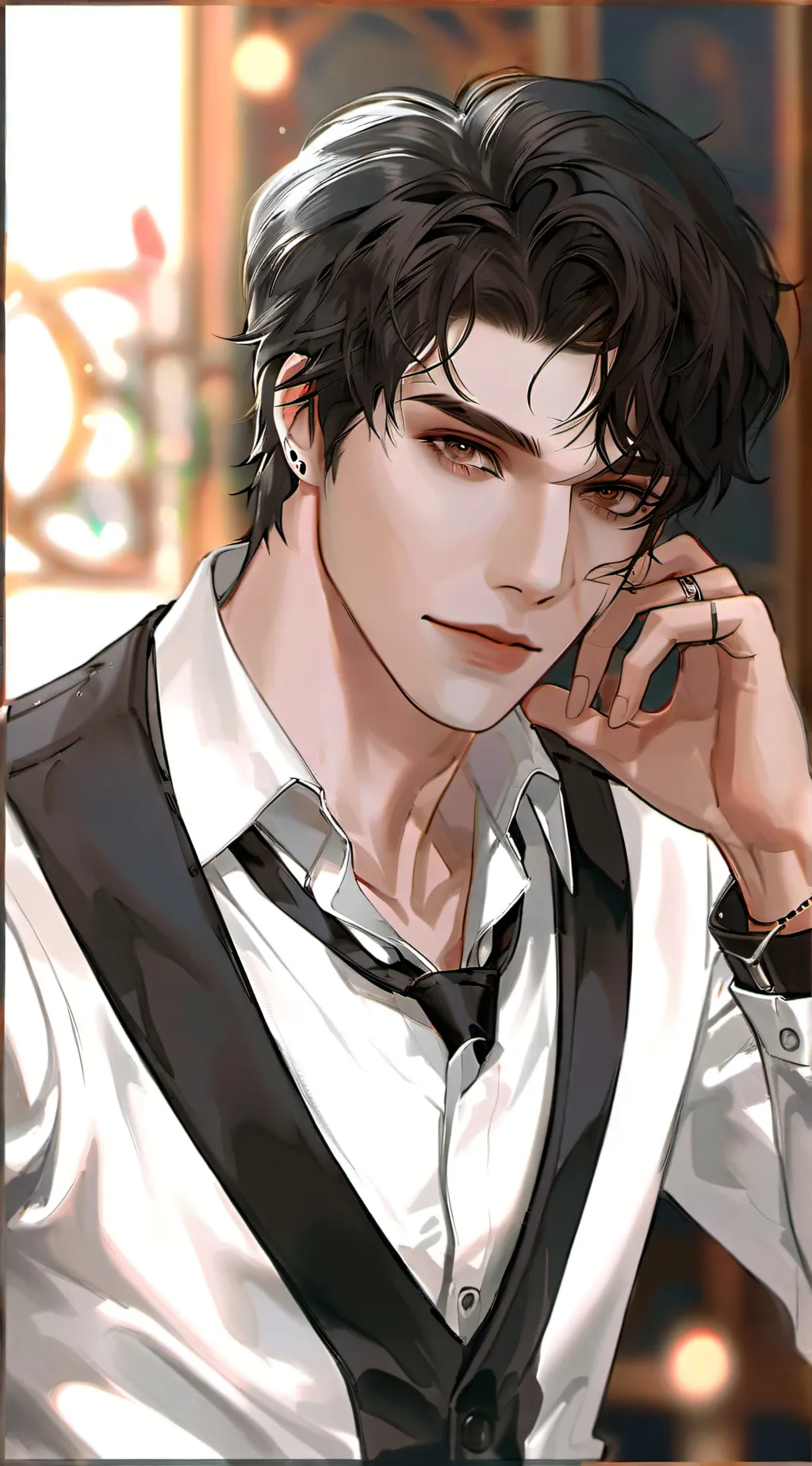 ai character: Tucker background