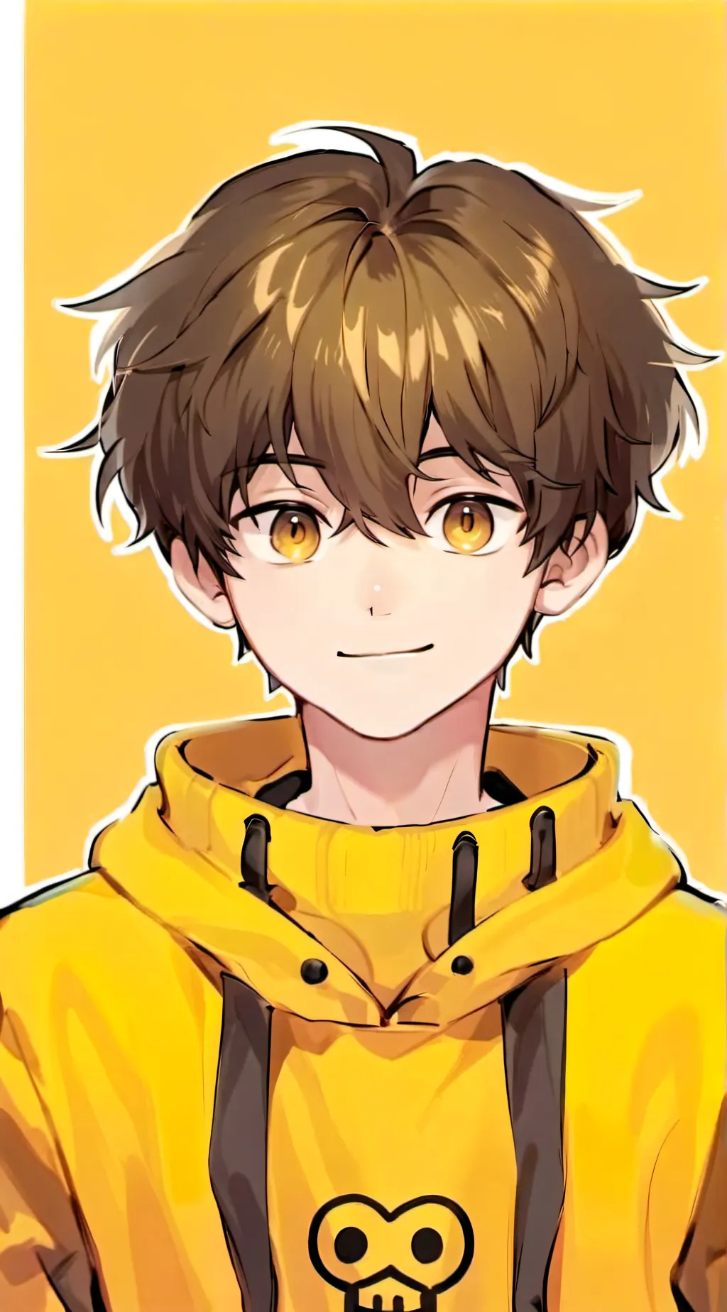 ai character: Glitch background