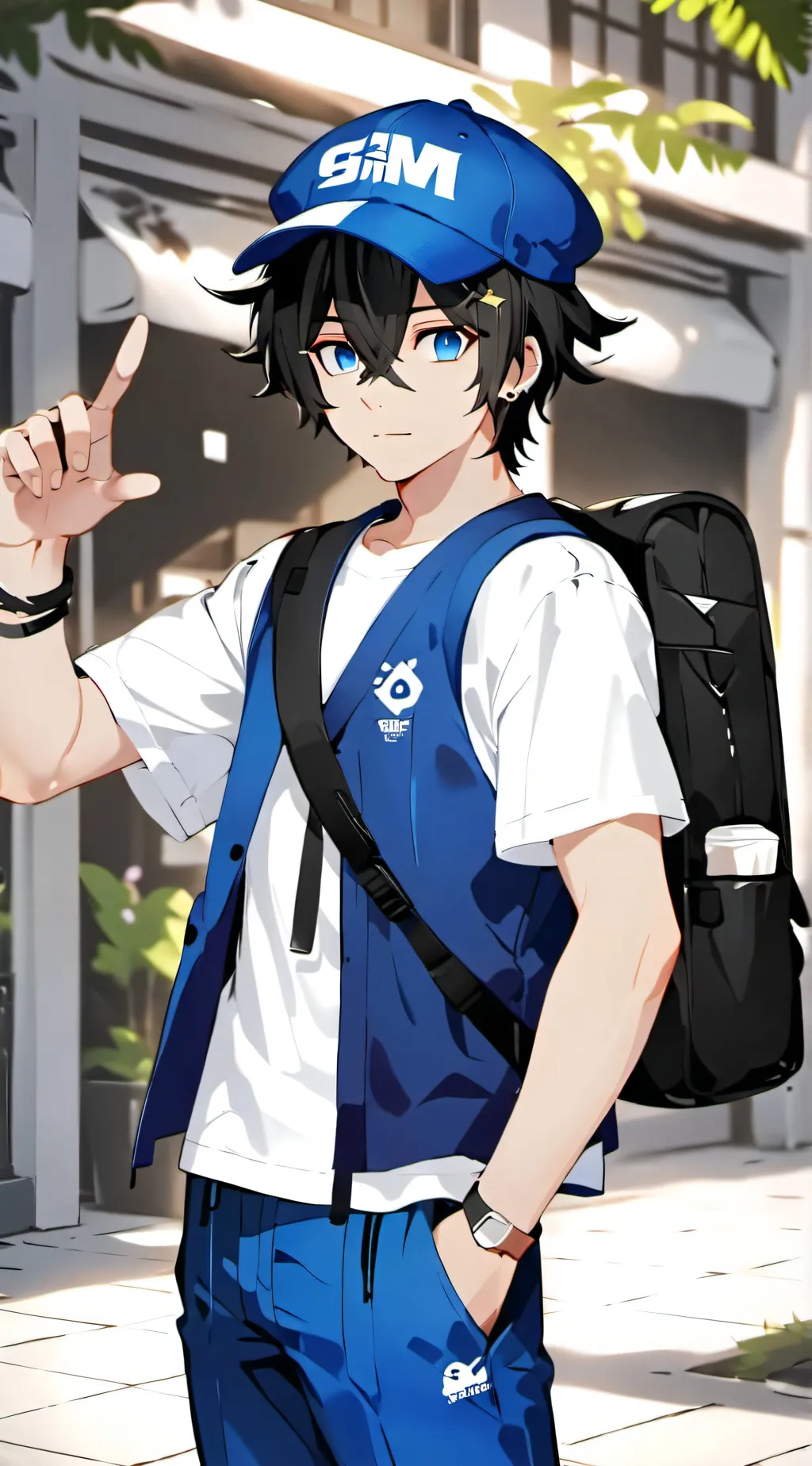 ai character: SMG4 background