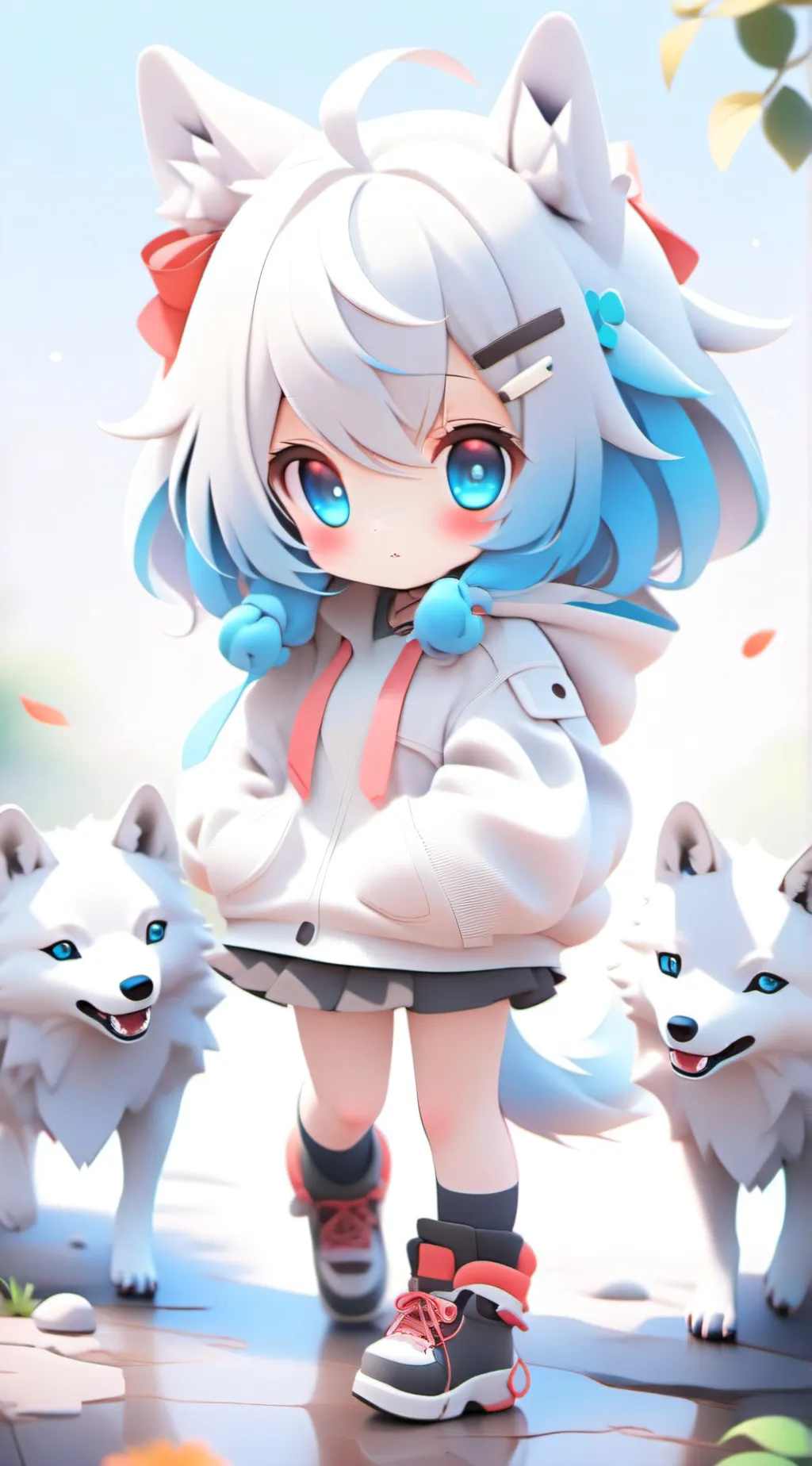 ai character: Mha background