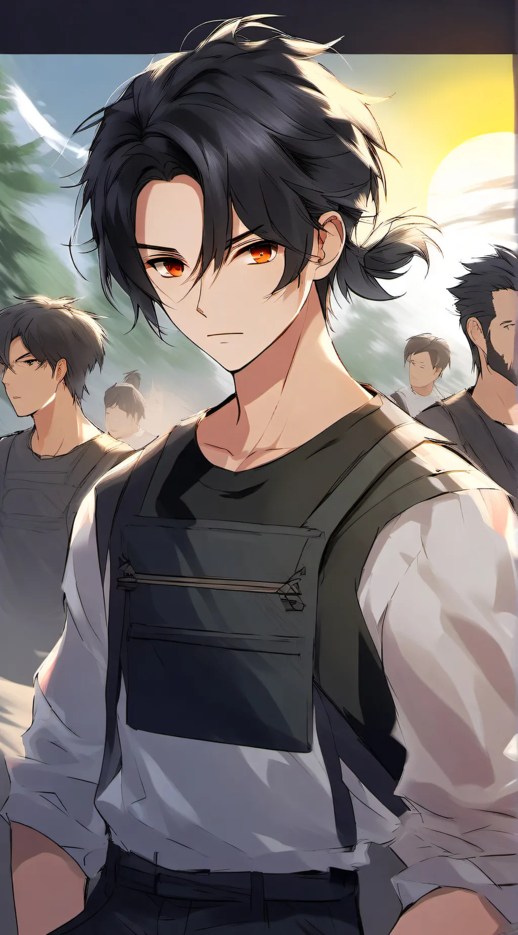 ai character: Eddie/eduardo  background