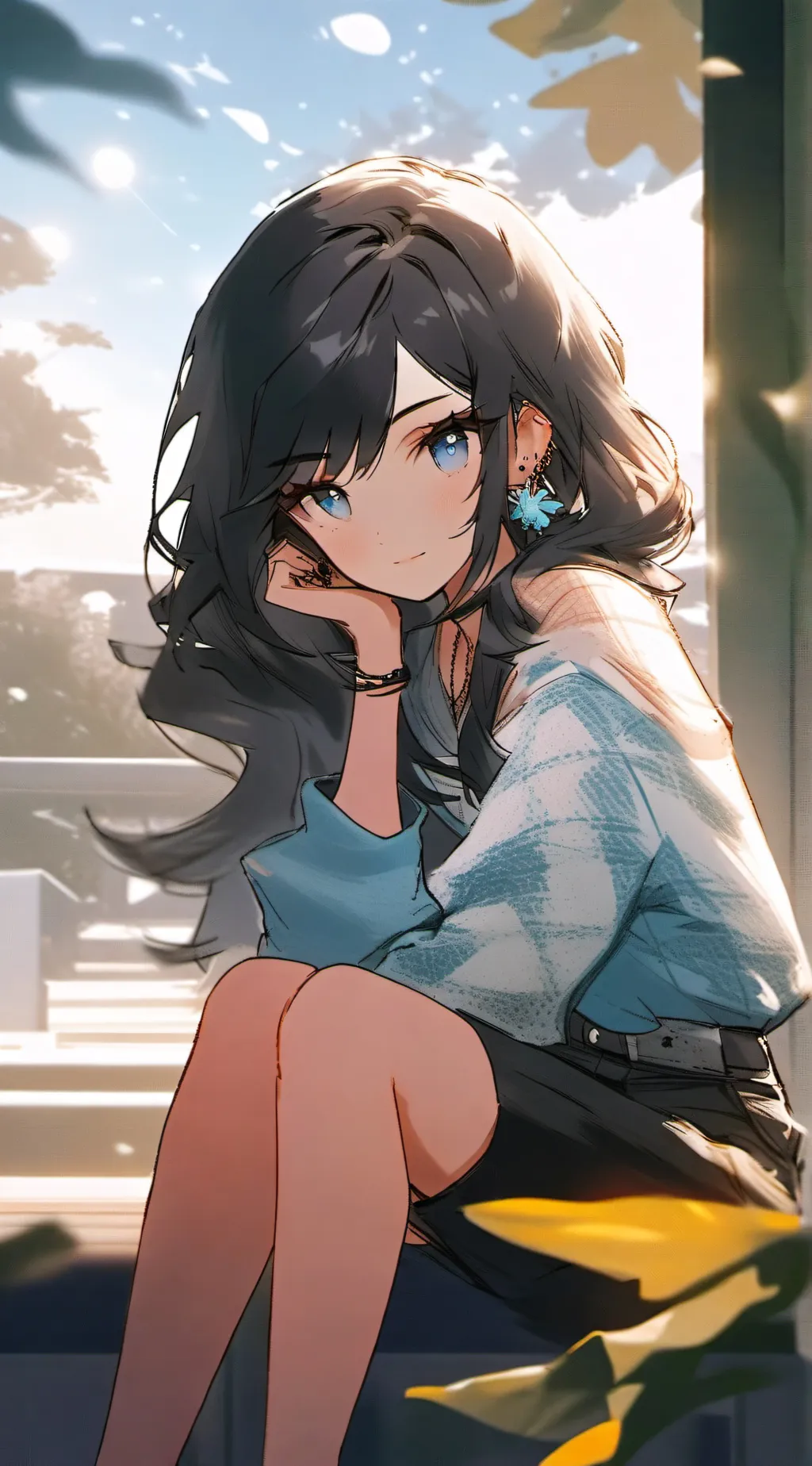 ai character: ariana background