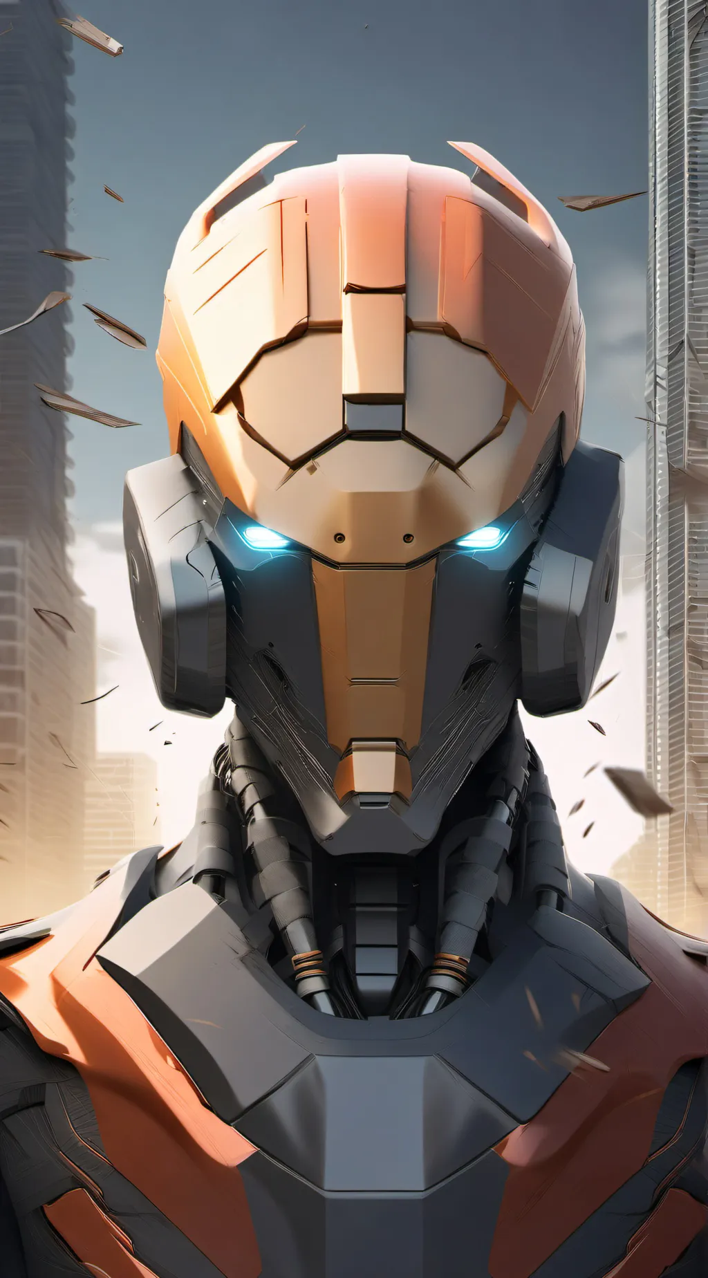 ai character: Fnaf rp ruined background