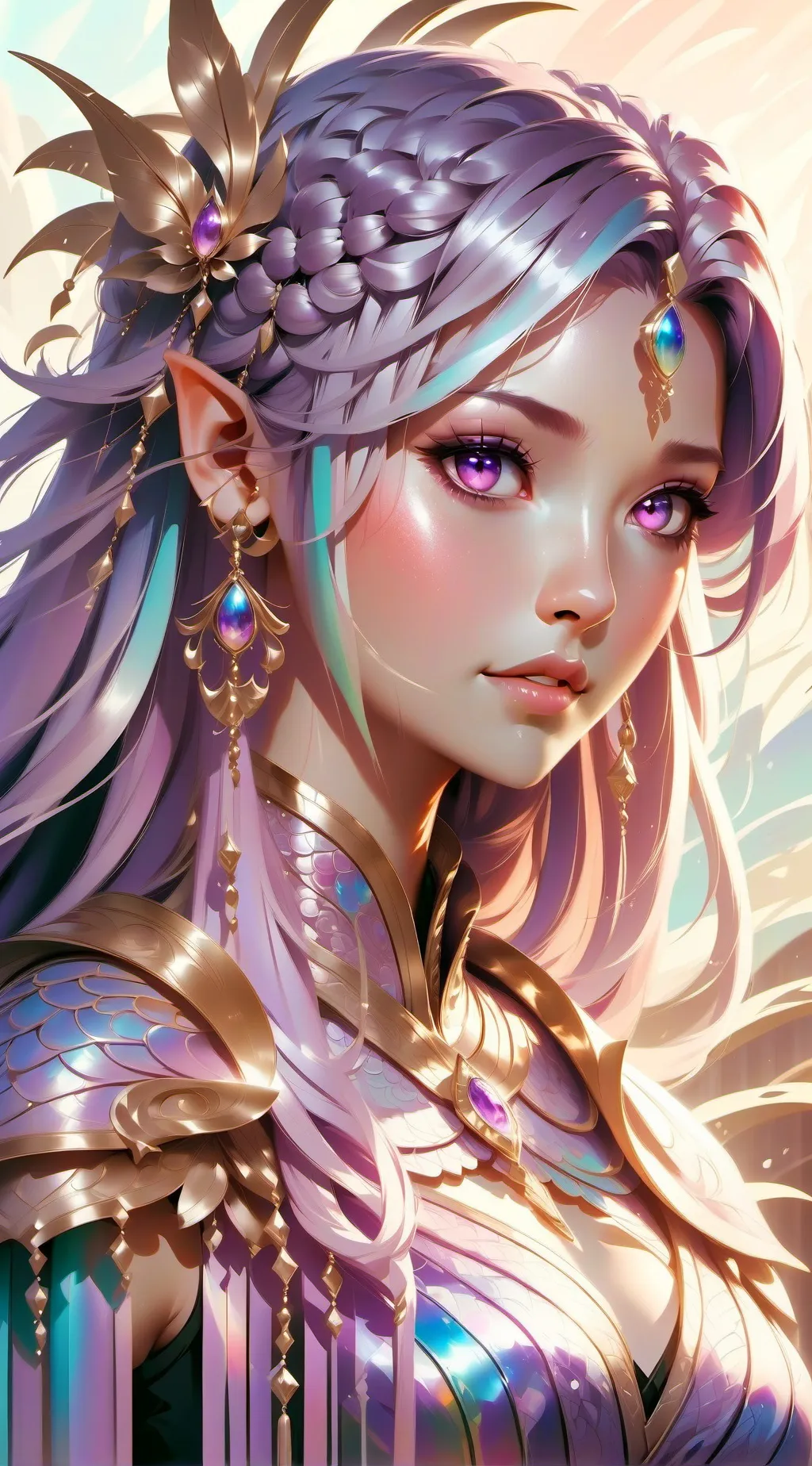 ai character: Aria background