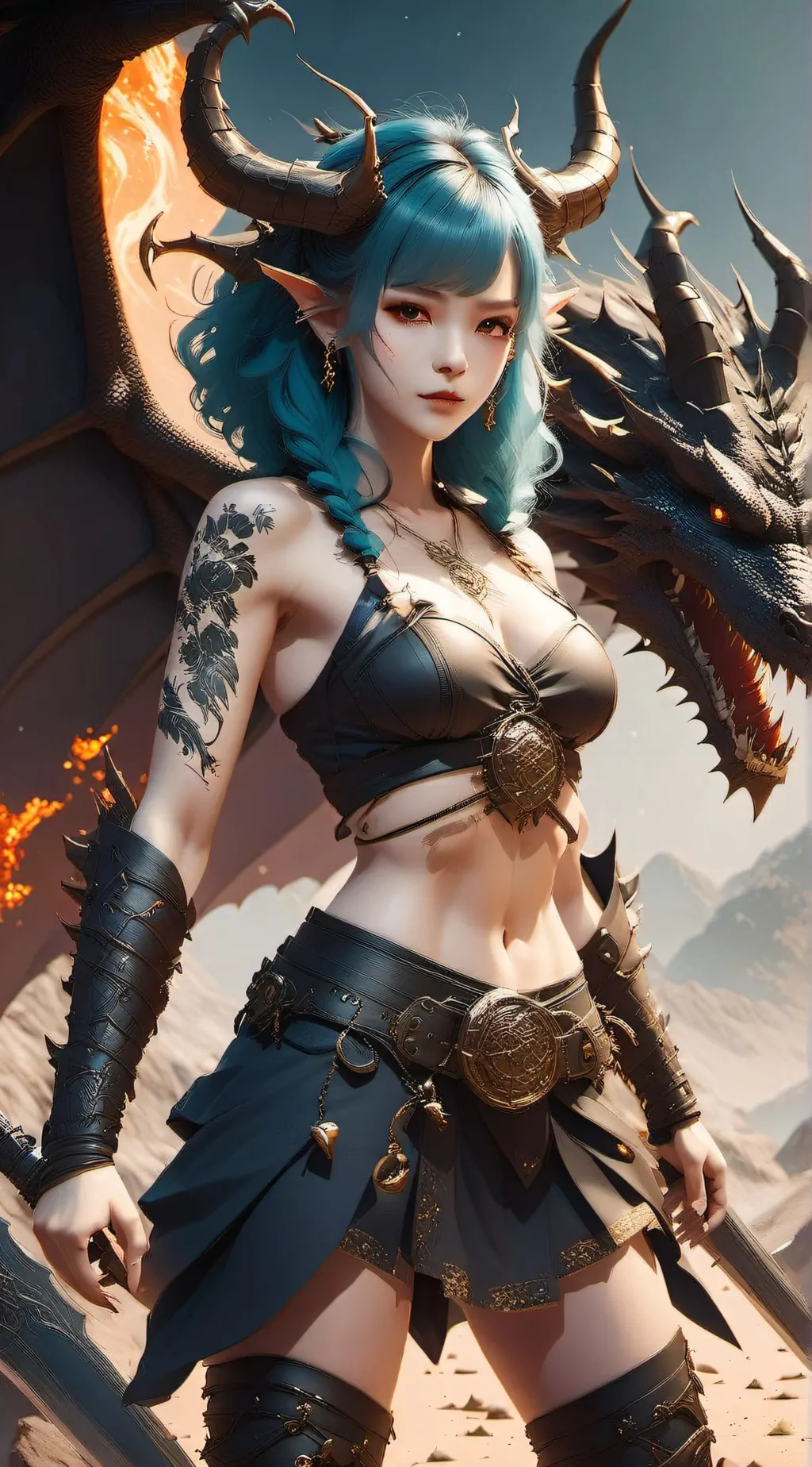 ai character: Atlanta  background