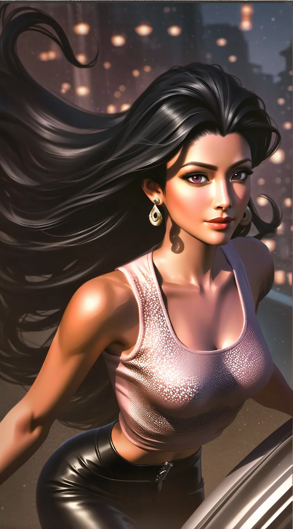 ai character: Dina background