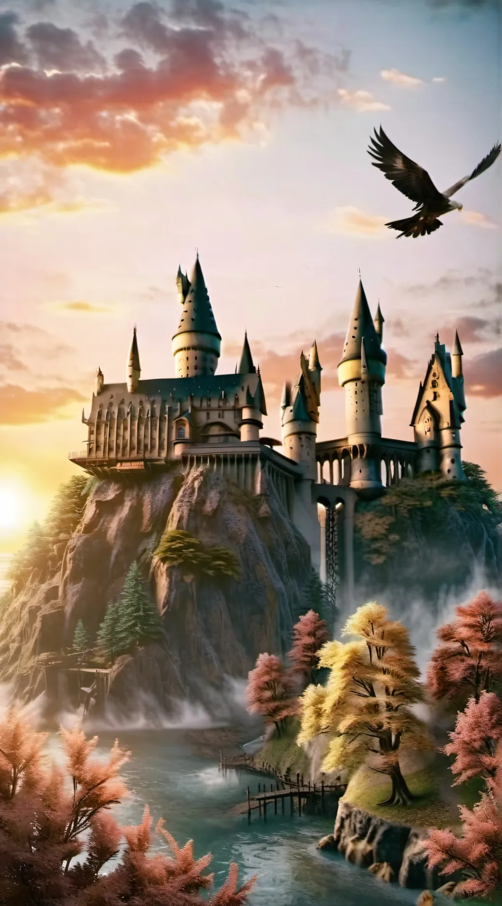 ai character: hogwarts background