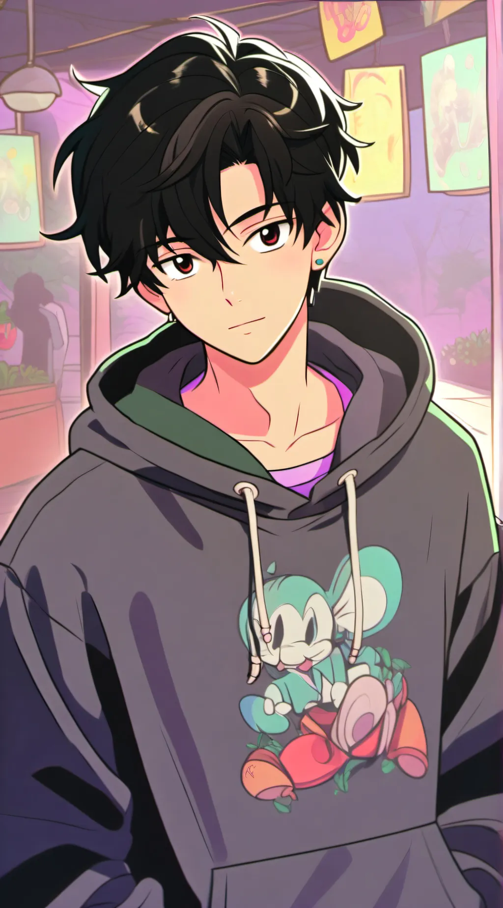 ai character: Caleb background