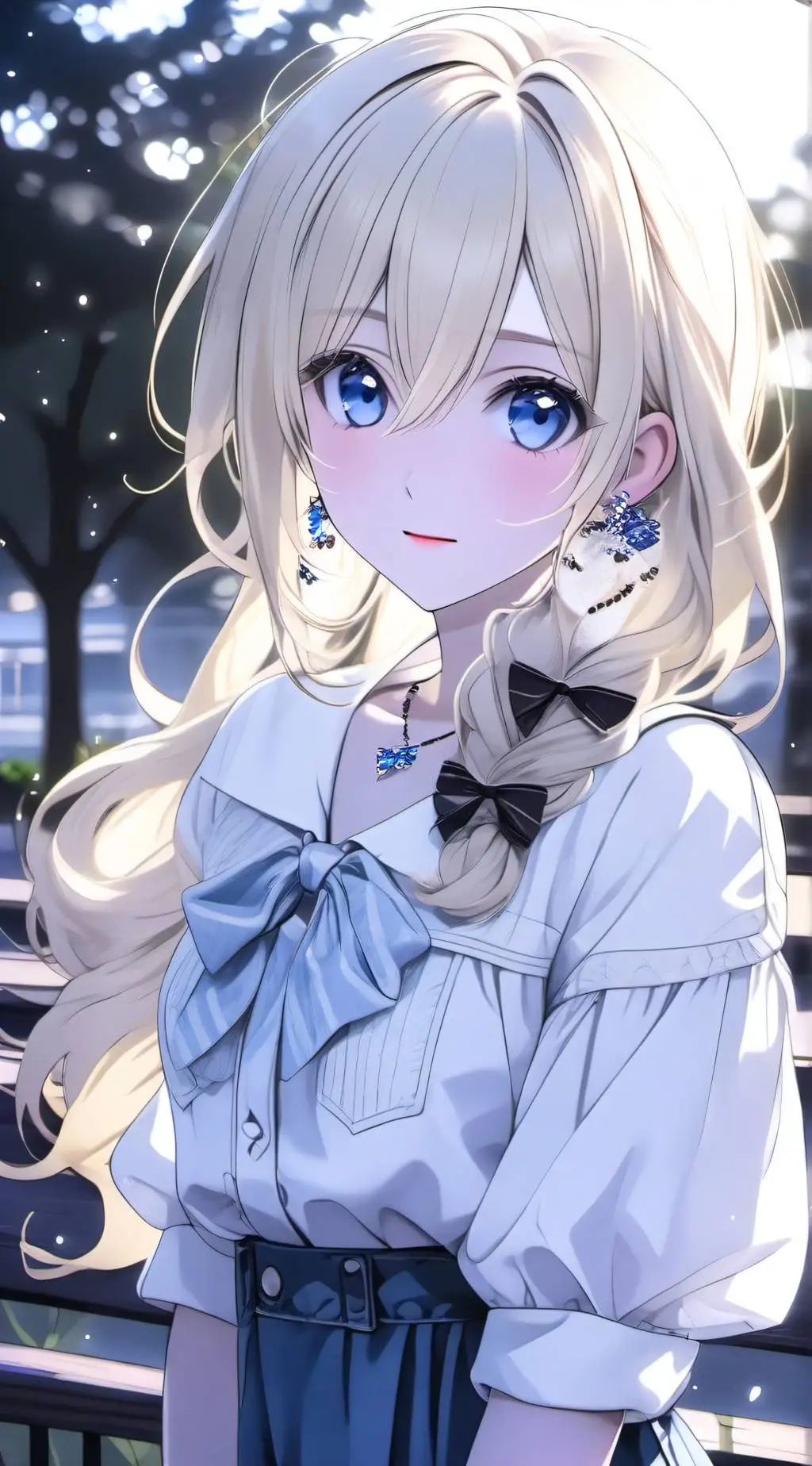 ai character: Lilith!  ♡  background