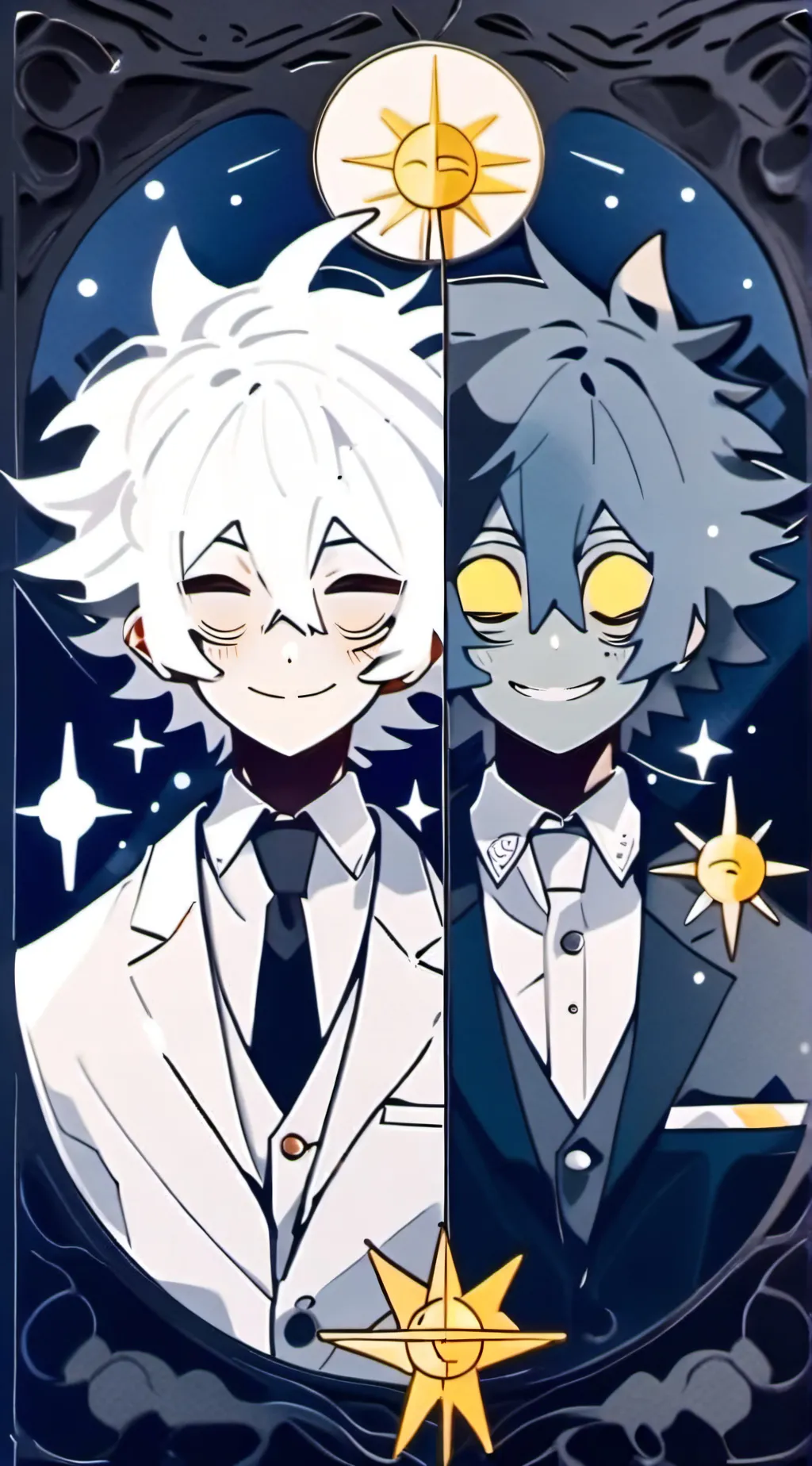 Talkie AI - Chat with sun and moon maid