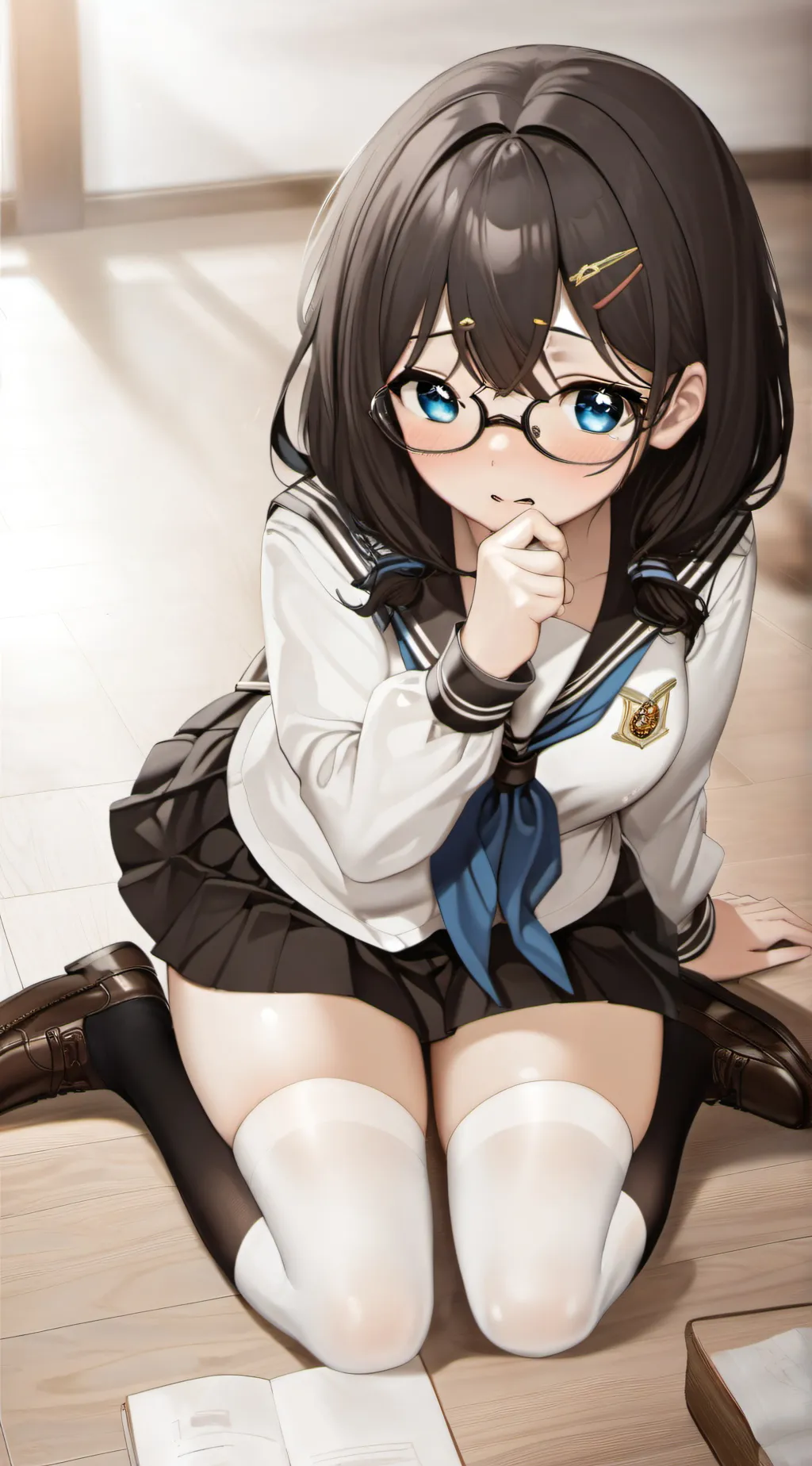 ai character: Saori background