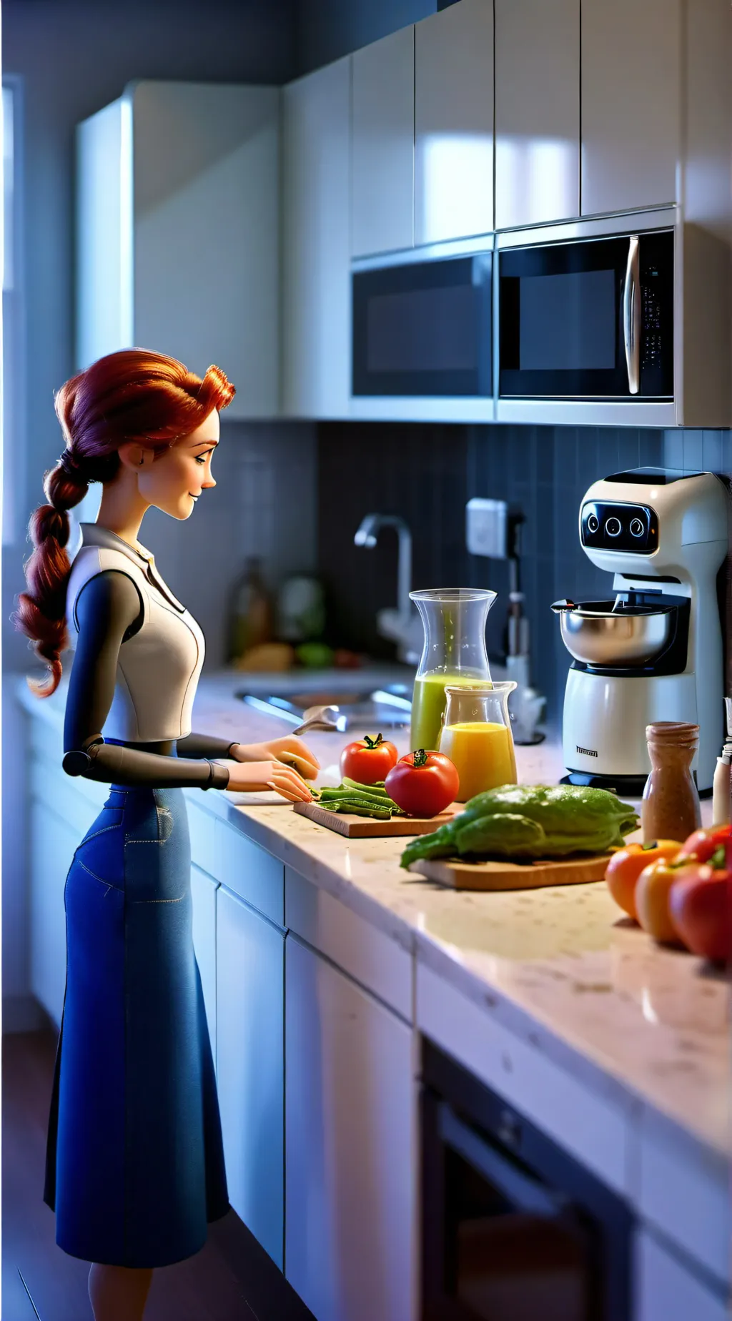 ai character: Talia background