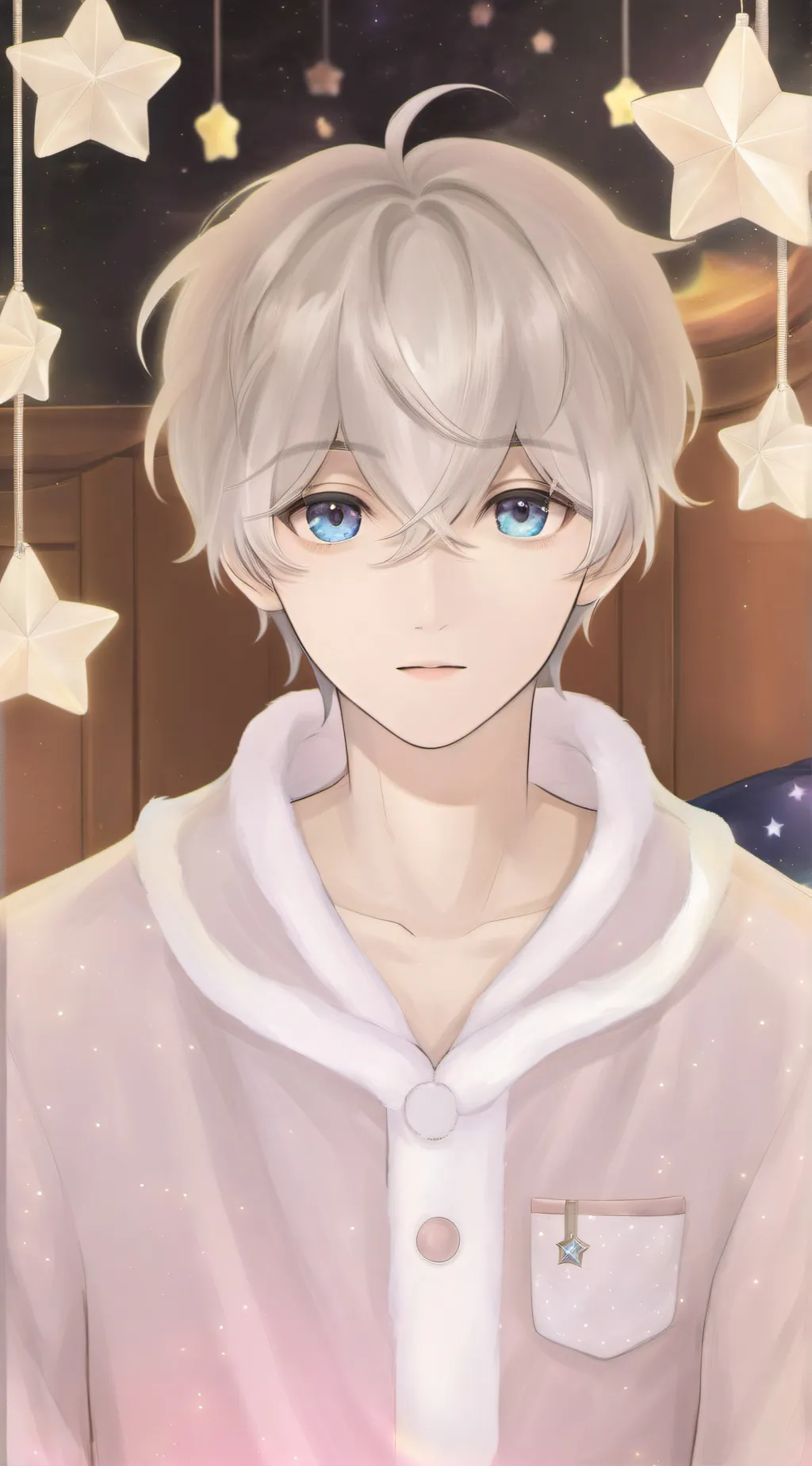 ai character: ☆•°Moon°•☆ background